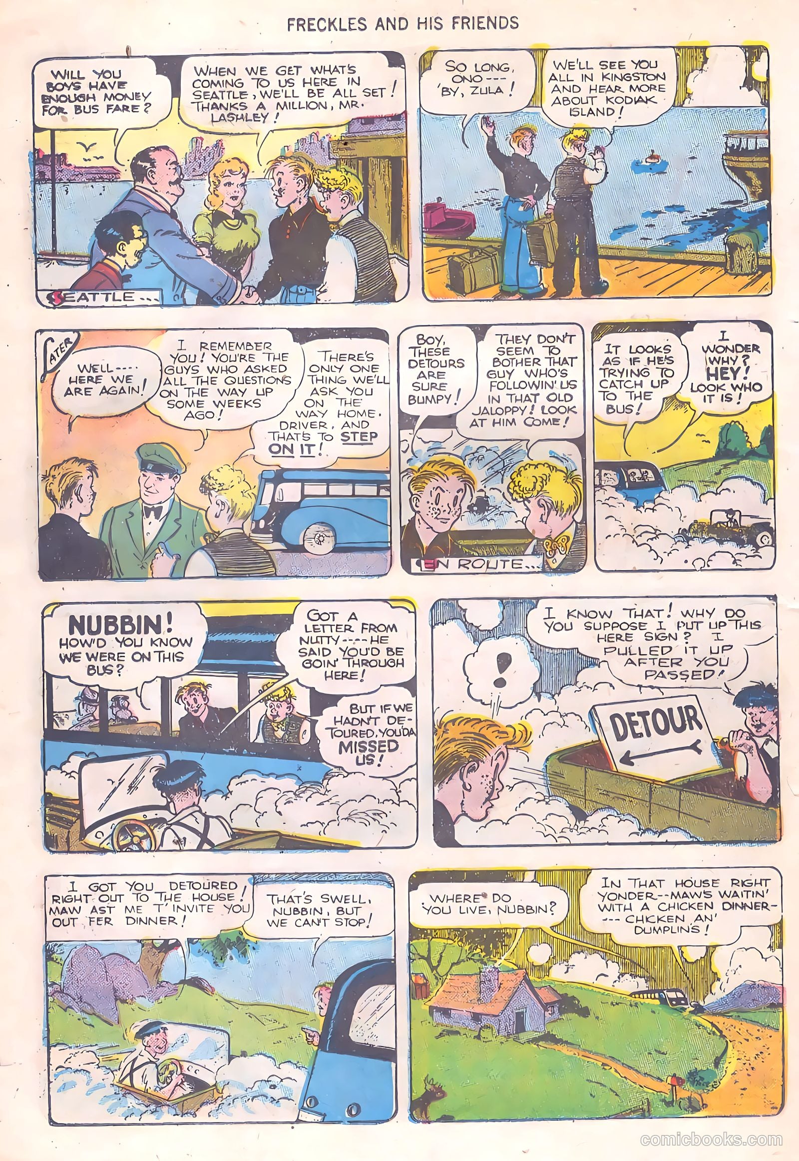 Freckles and His Friends #8 (1948) — page 30 of 52