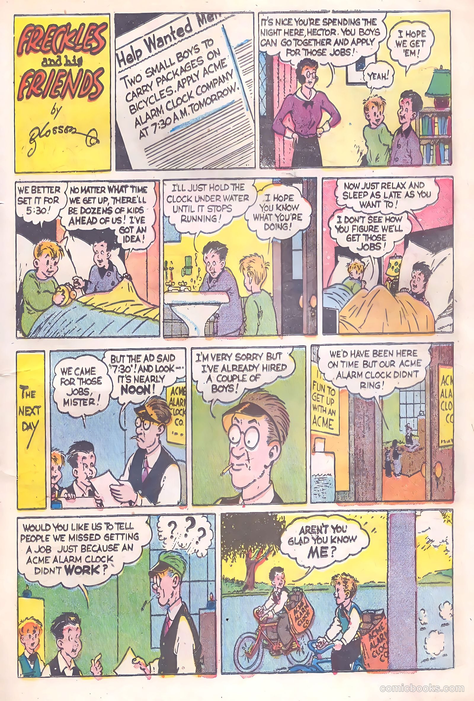 Freckles and His Friends #8 (1948) — page 33 of 52