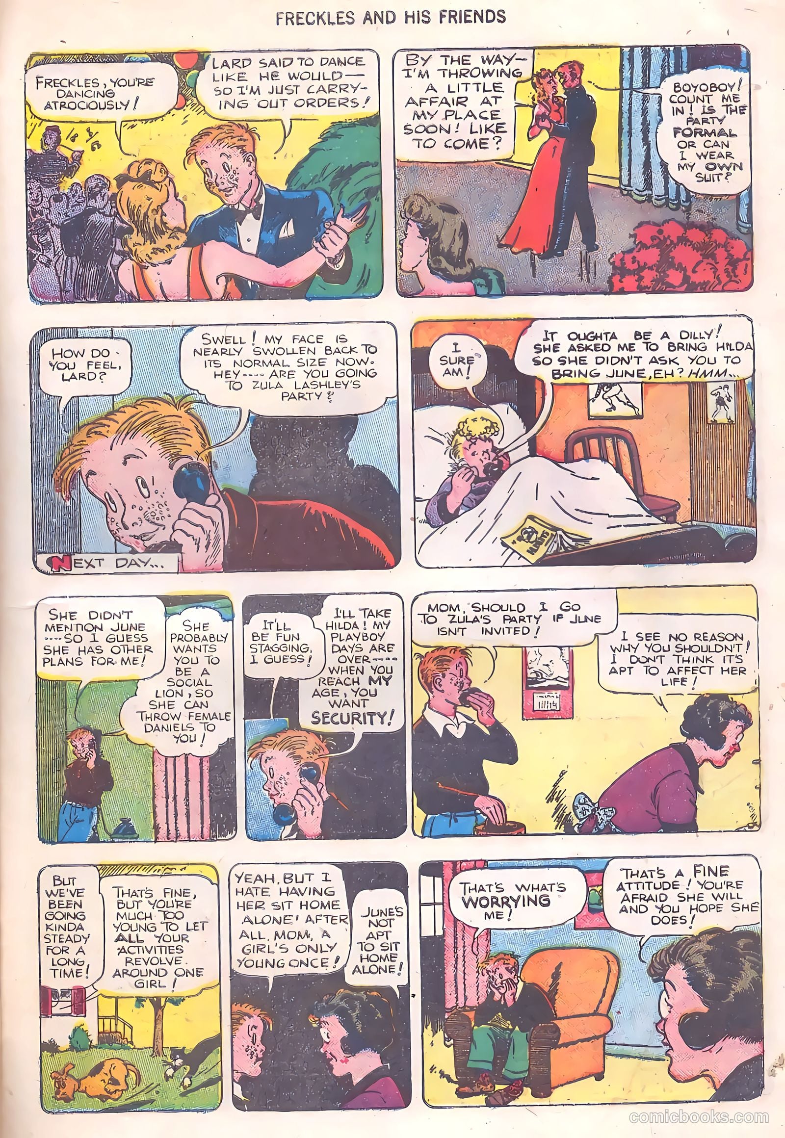 Freckles and His Friends #8 (1948) — page 45 of 52