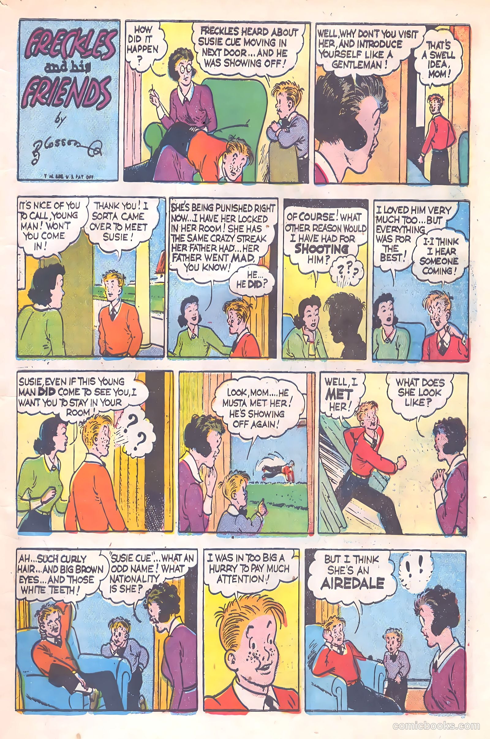 Freckles and His Friends #8 (1948) — page 49 of 52