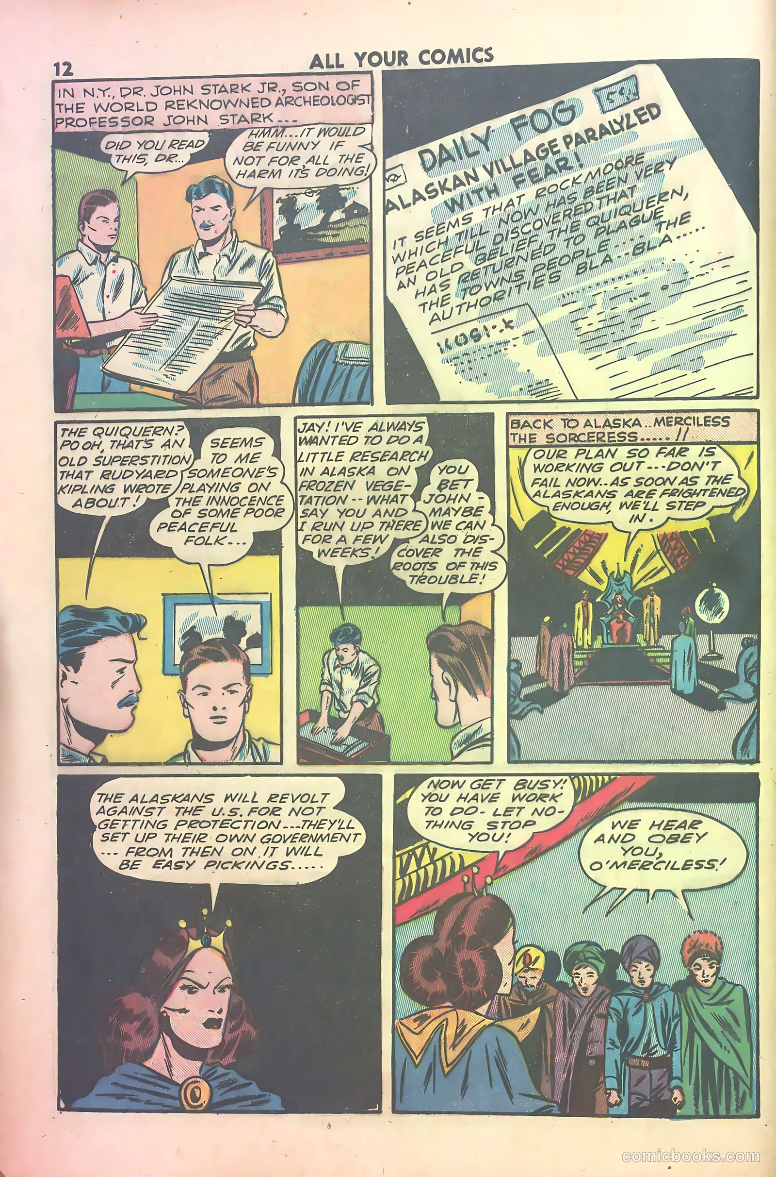 All Your Comics #1 (1946) — page 14 of 131