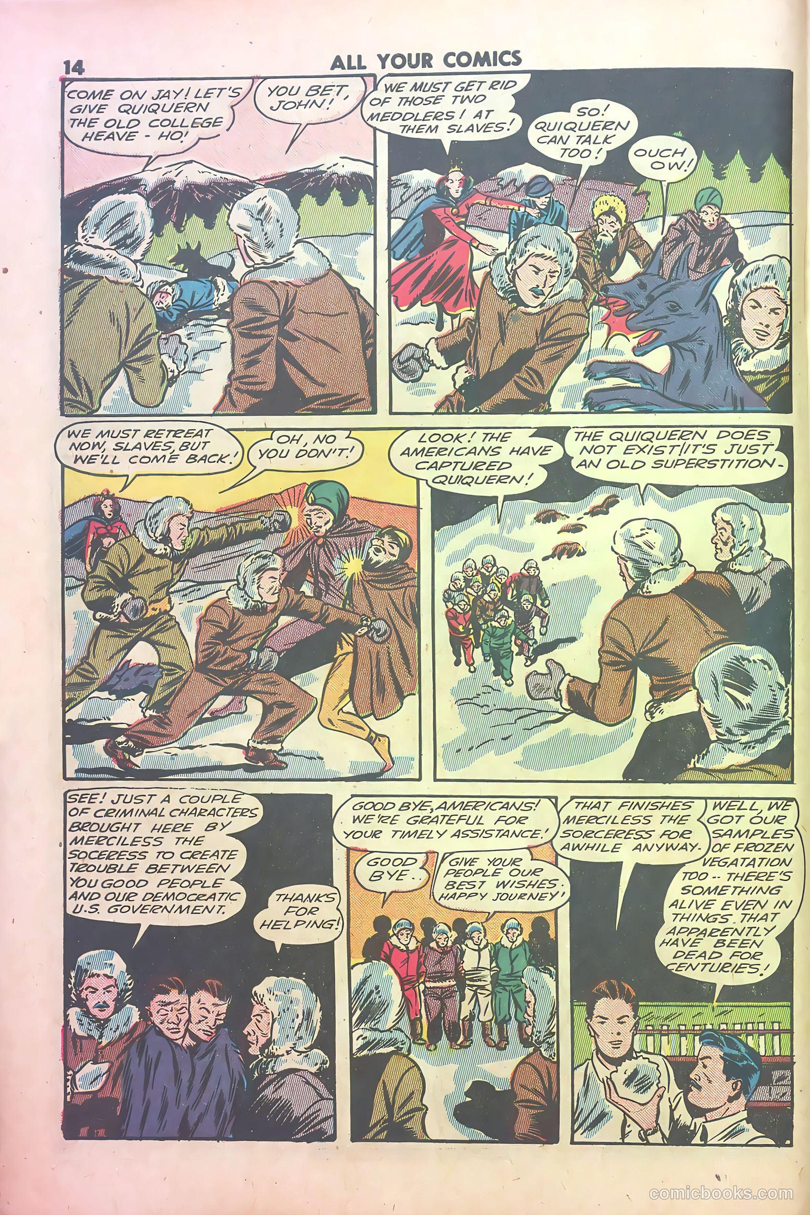 All Your Comics #1 (1946) — page 16 of 131