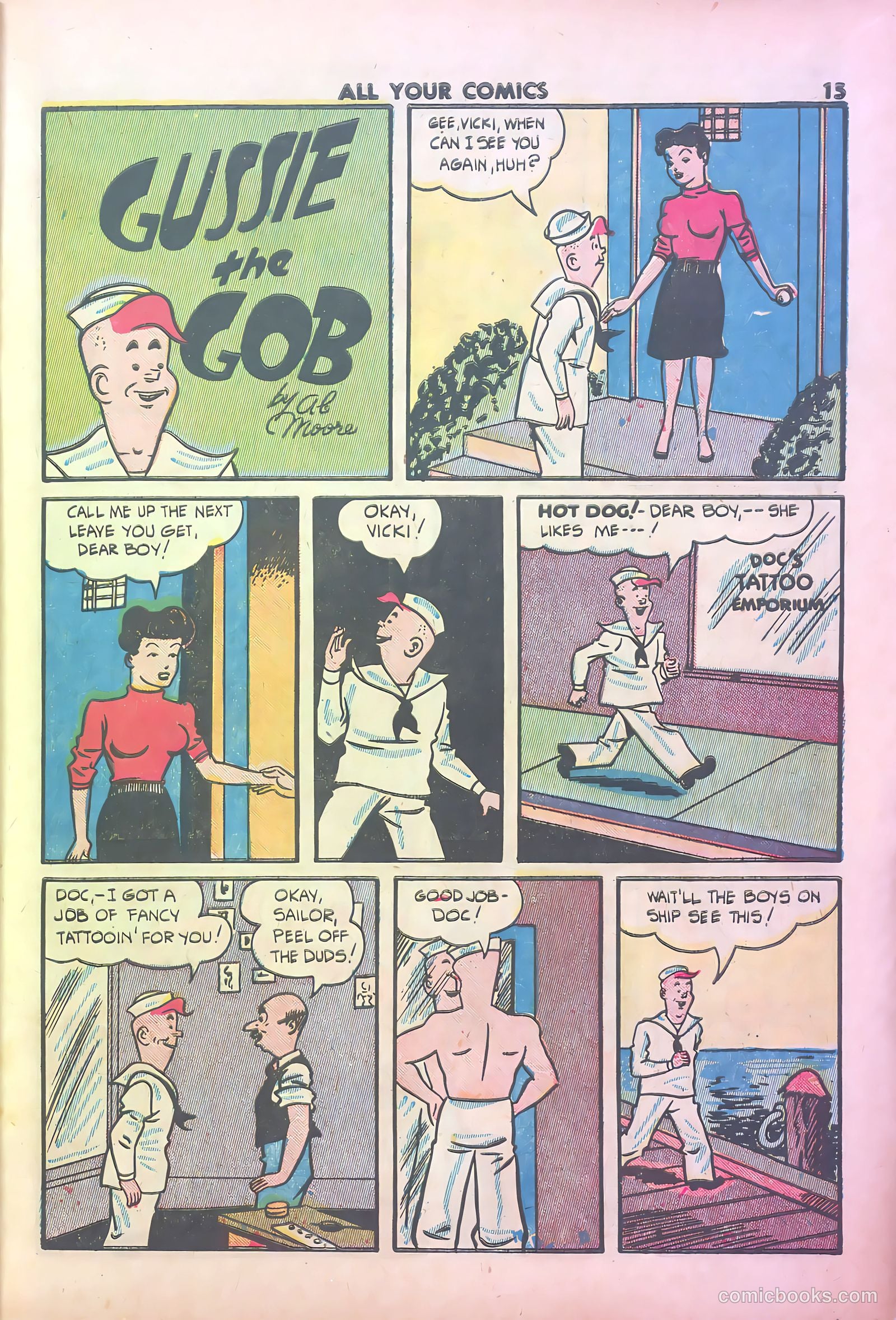 All Your Comics #1 (1946) — page 17 of 131