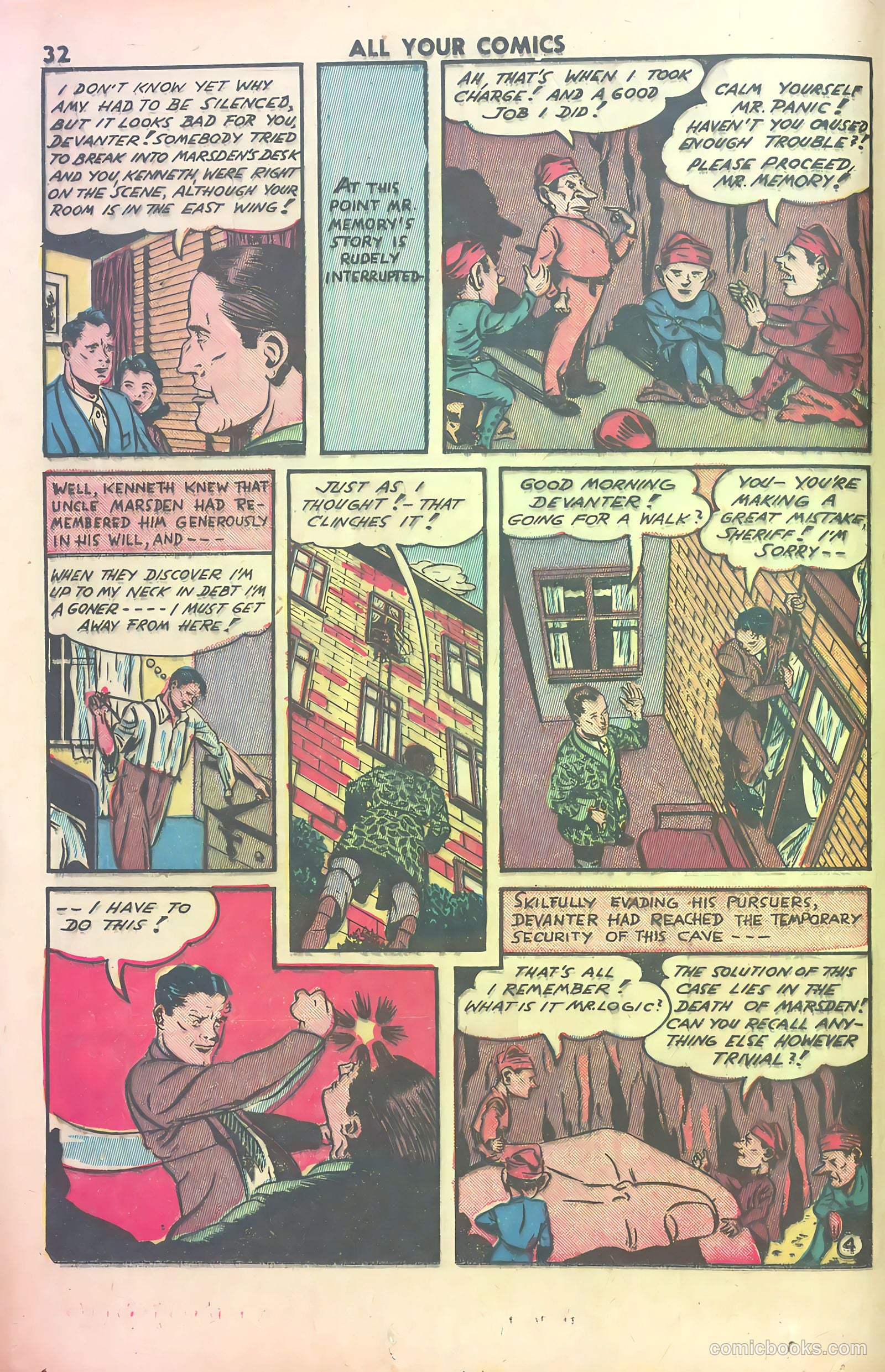All Your Comics #1 (1946) — page 34 of 131