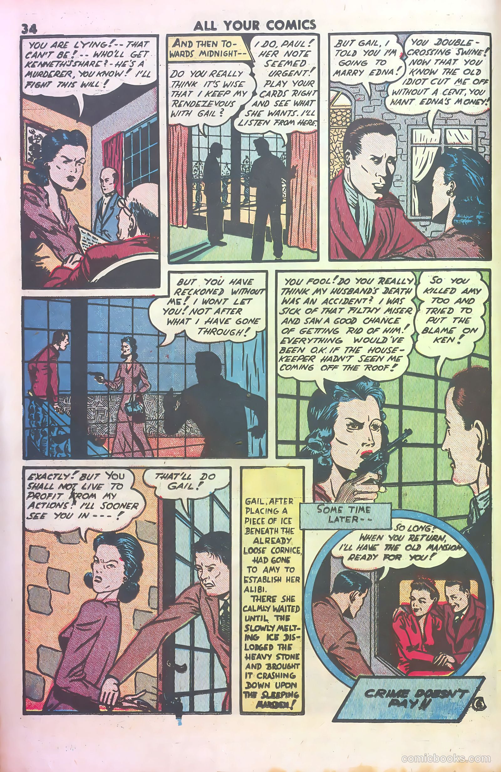 All Your Comics #1 (1946) — page 36 of 131