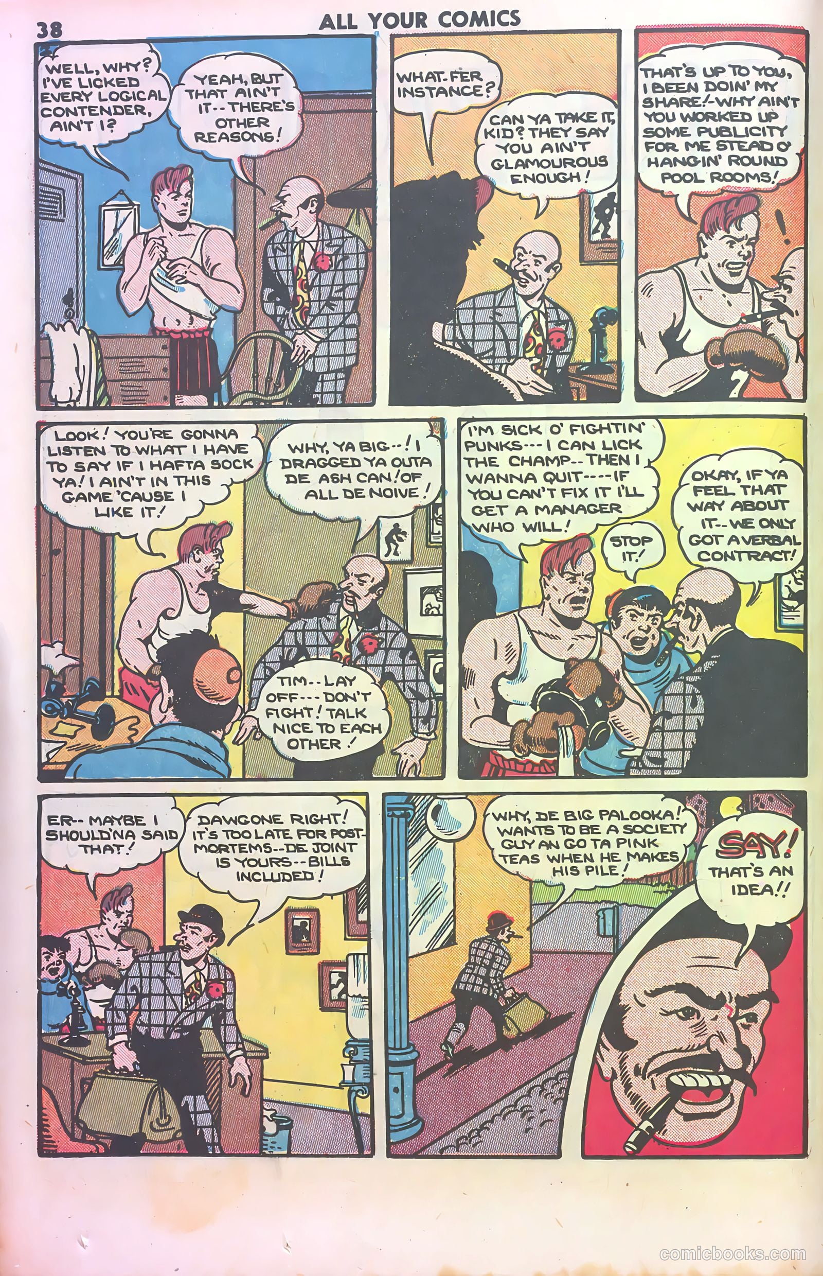 All Your Comics #1 (1946) — page 40 of 131