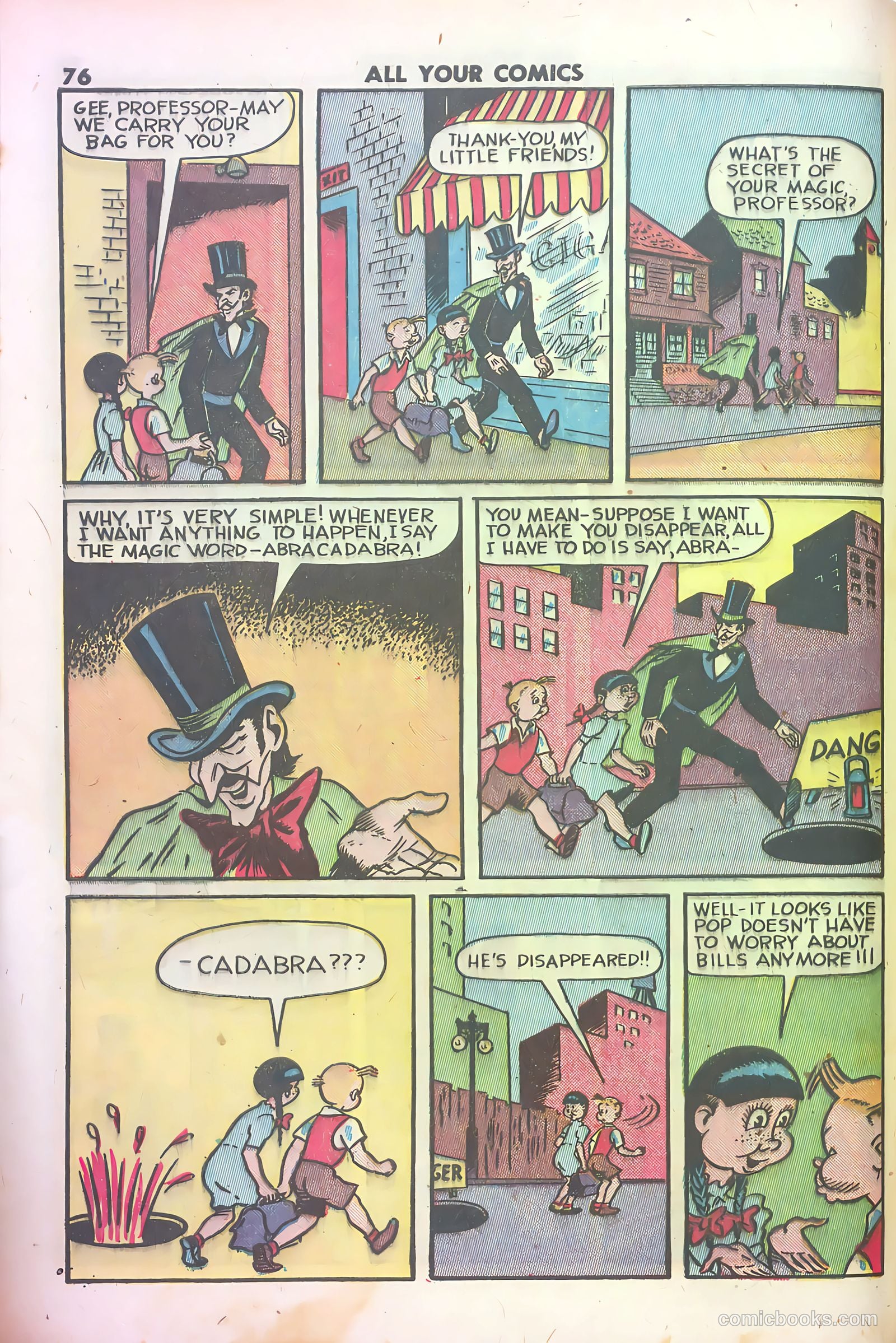 All Your Comics #1 (1946) — page 78 of 131