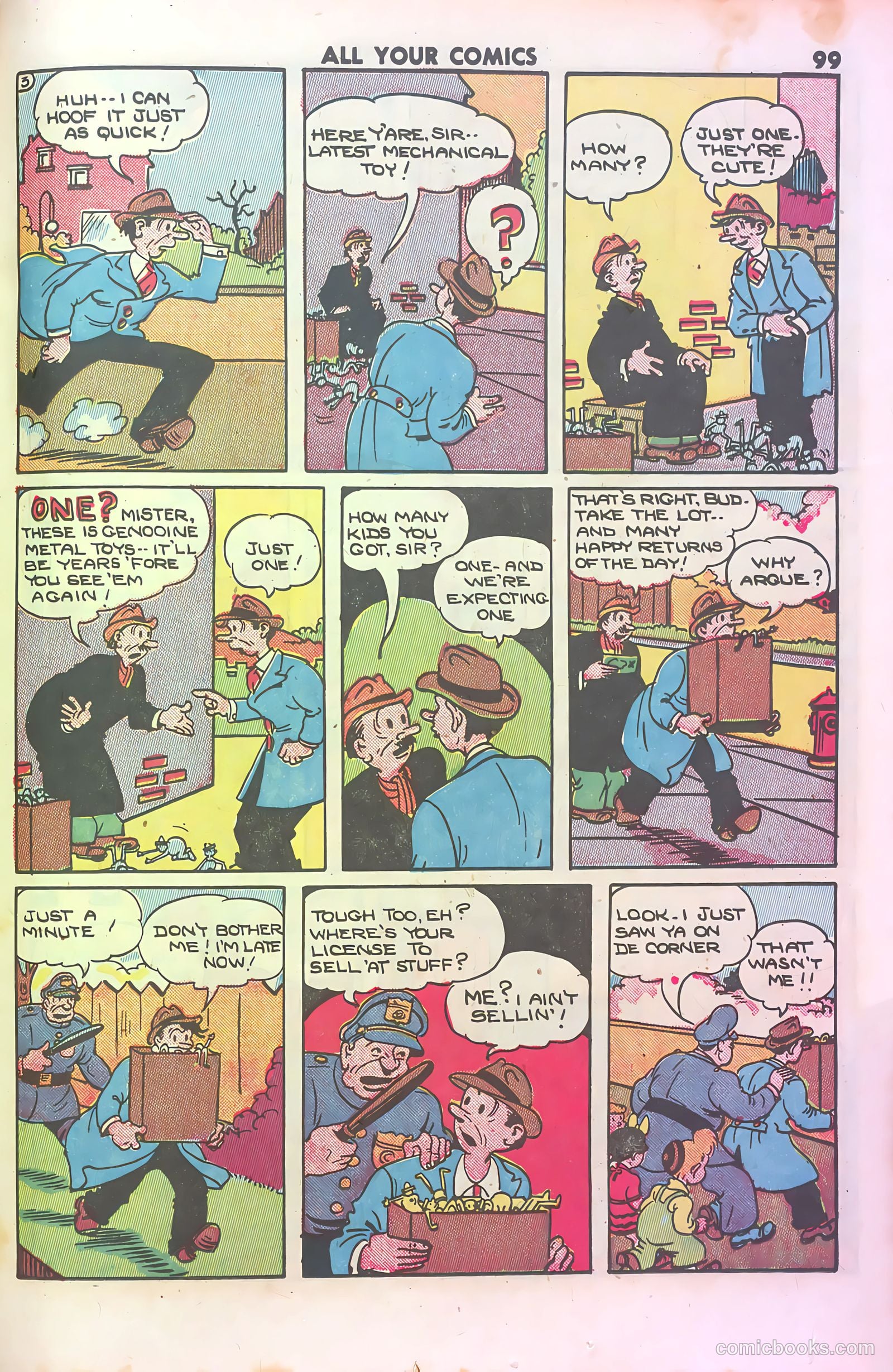All Your Comics #1 (1946) — page 101 of 131