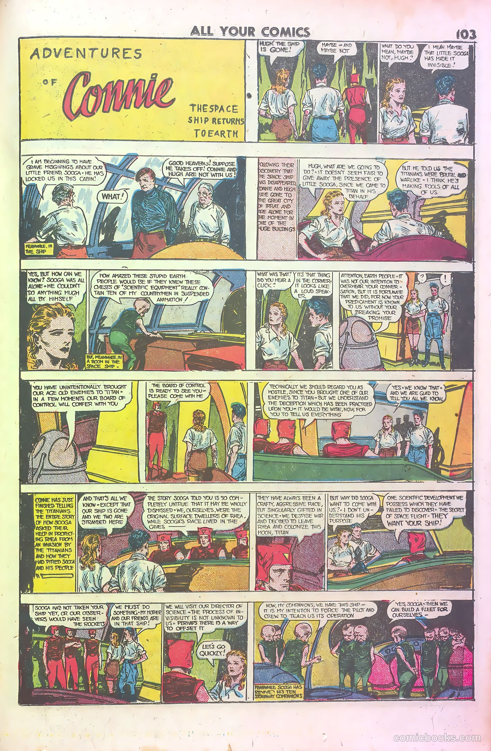 All Your Comics #1 (1946) — page 105 of 131