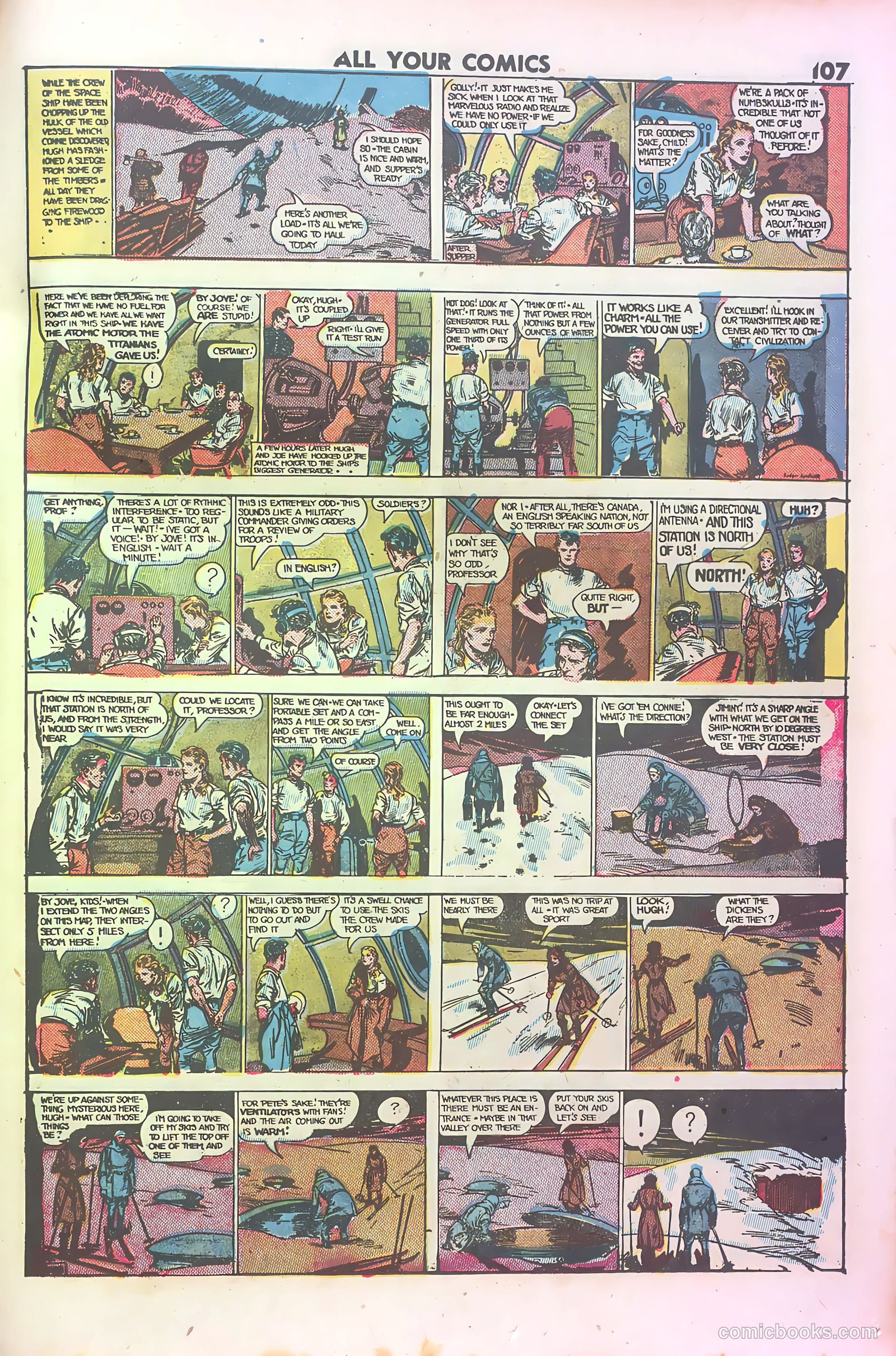 All Your Comics #1 (1946) — page 109 of 131