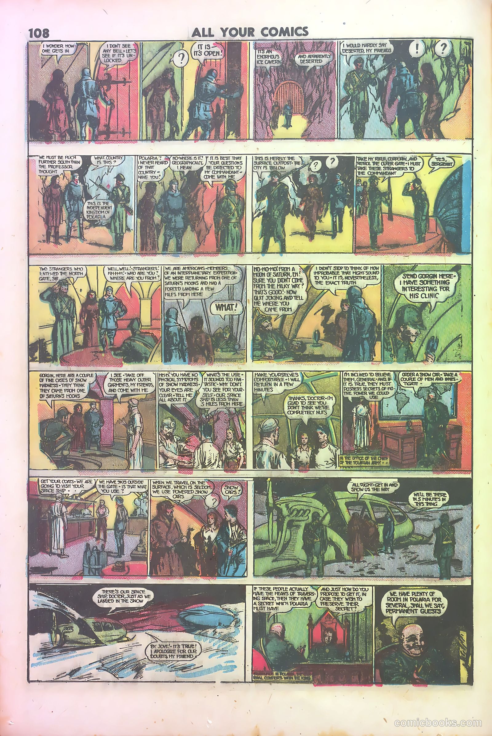 All Your Comics #1 (1946) — page 110 of 131
