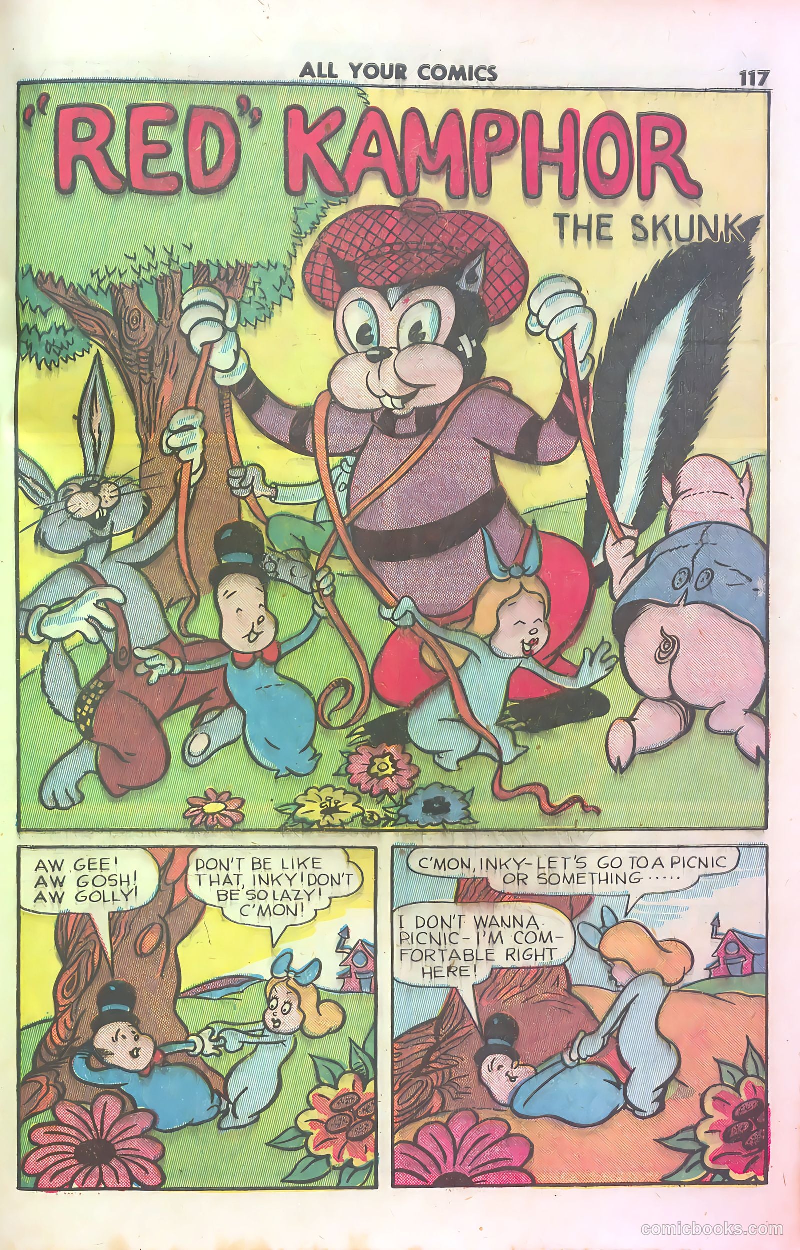 All Your Comics #1 (1946) — page 119 of 131