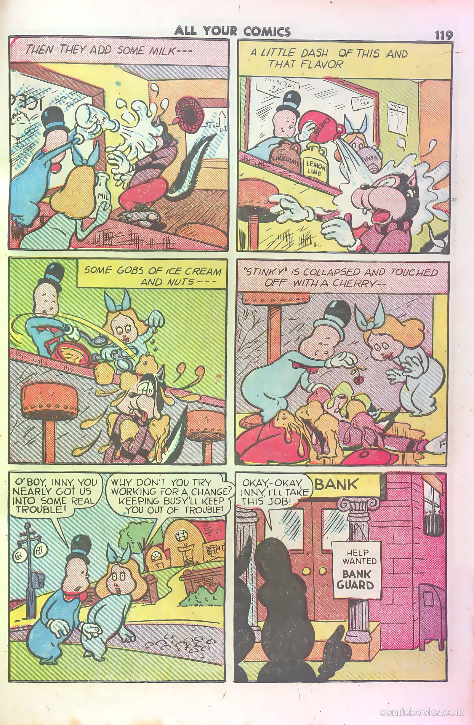 All Your Comics #1 (1946) — page 121 of 131