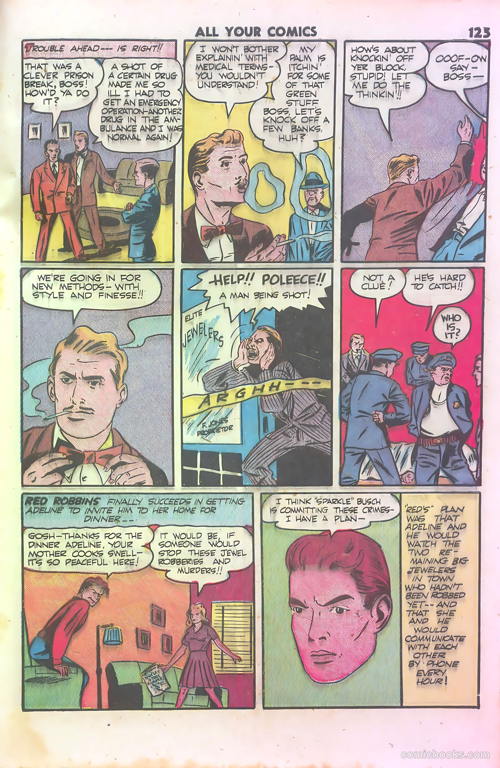 All Your Comics #1 (1946) — page 127 of 131