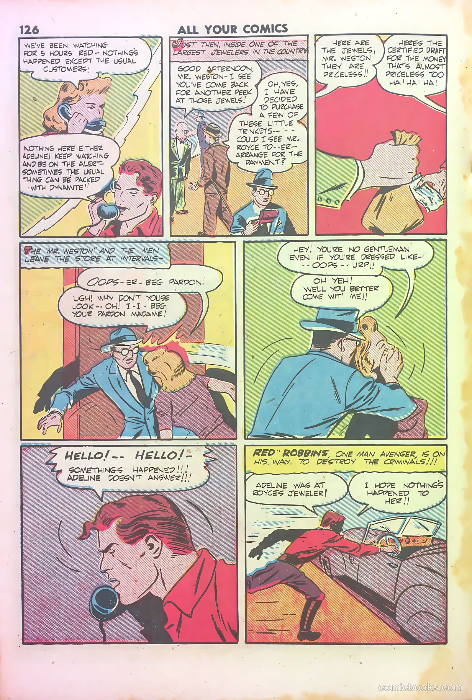 All Your Comics #1 (1946) — page 128 of 131