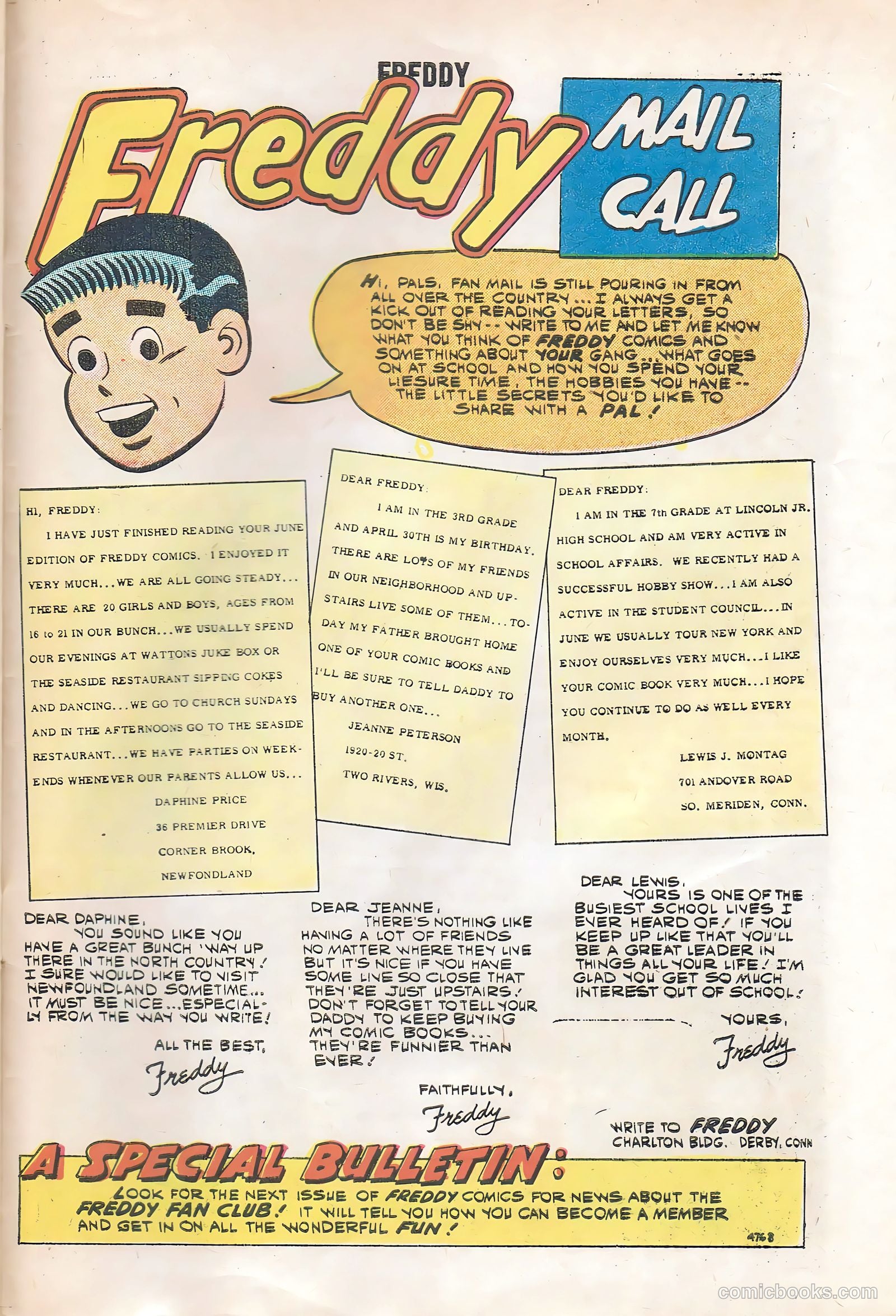 Freddy #1 (1959) — page 32 of 35