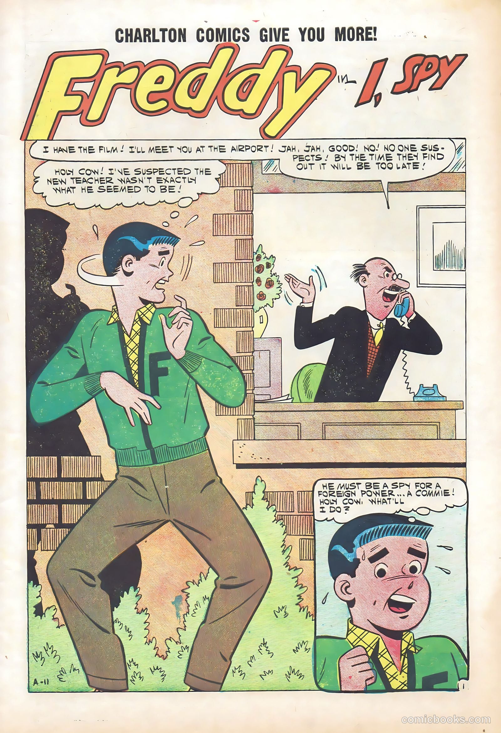 Freddy #10 (1961) — page 3 of 36