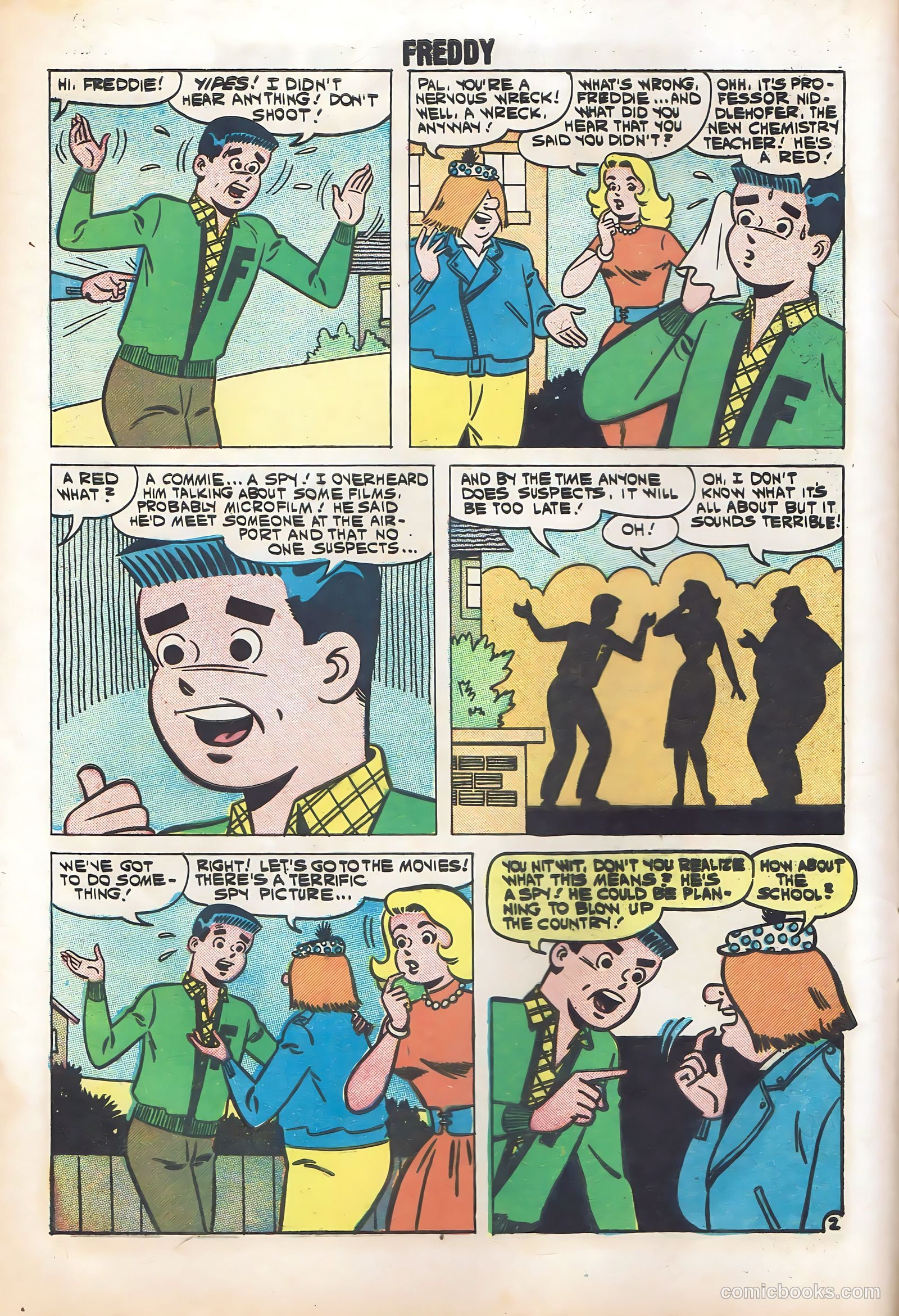 Freddy #10 (1961) — page 4 of 36