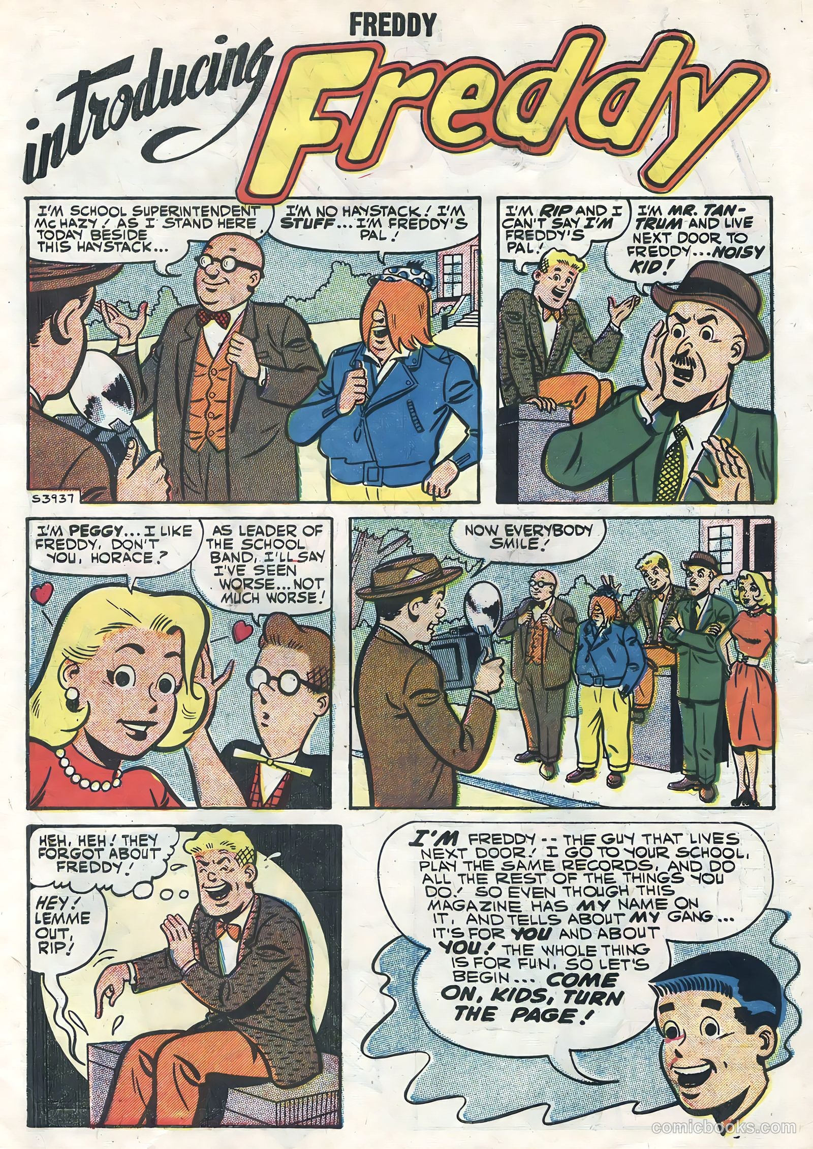 Freddy #12 (1958) — page 3 of 36