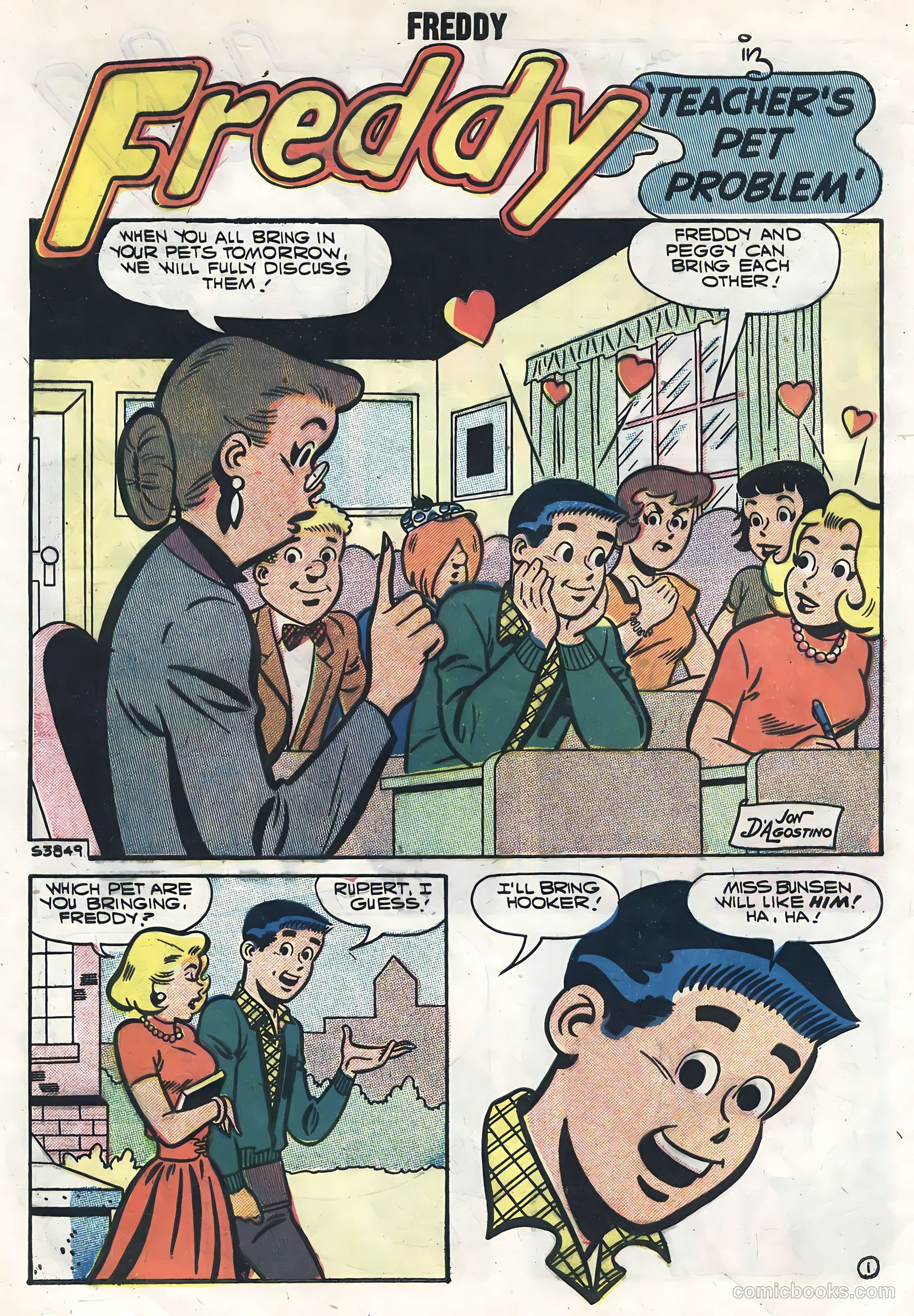 Freddy #12 (1958) — page 4 of 36