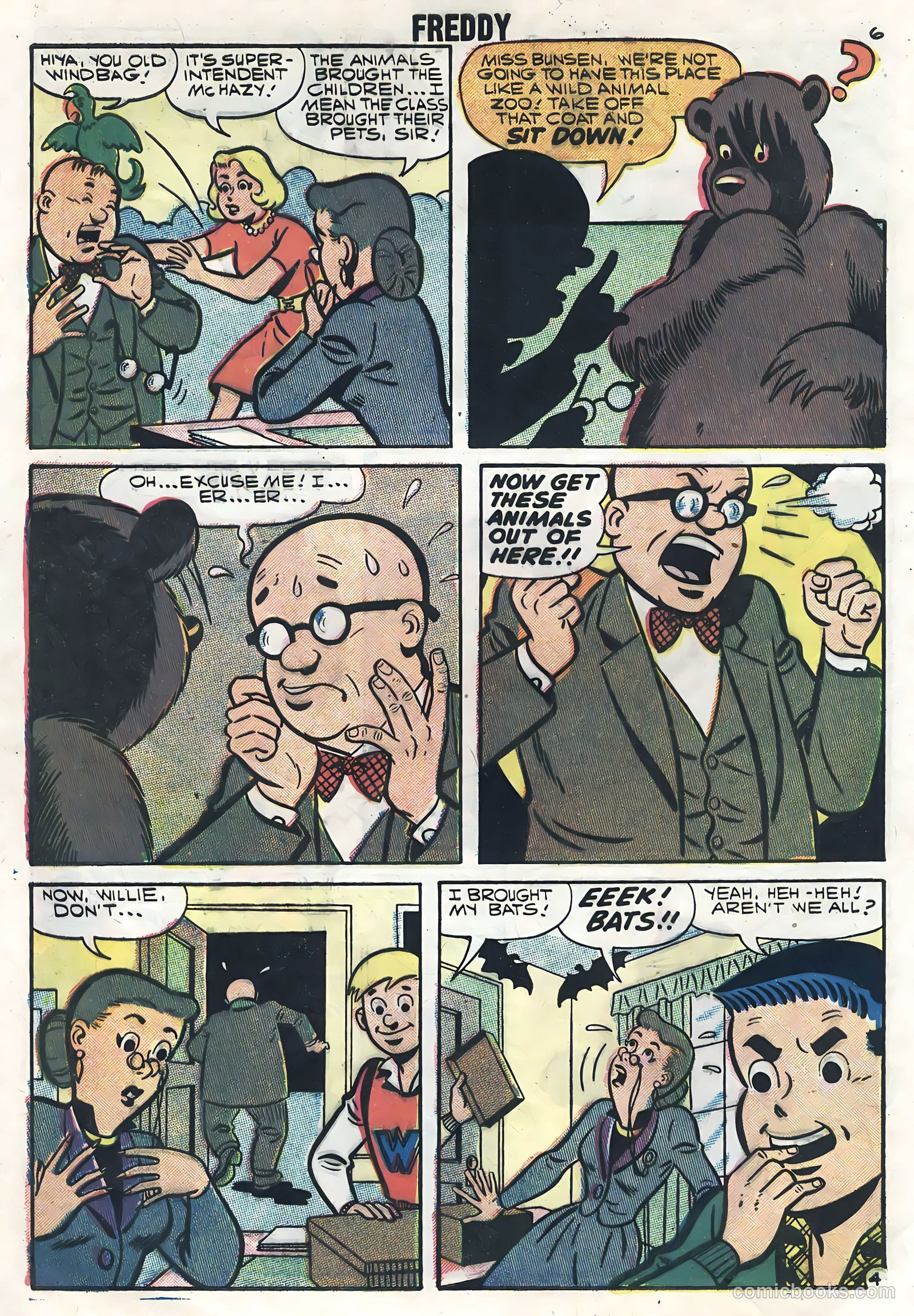 Freddy #12 (1958) — page 8 of 36