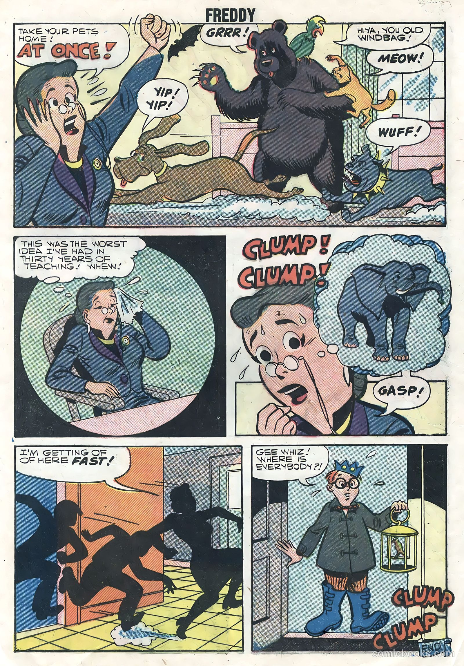 Freddy #12 (1958) — page 9 of 36