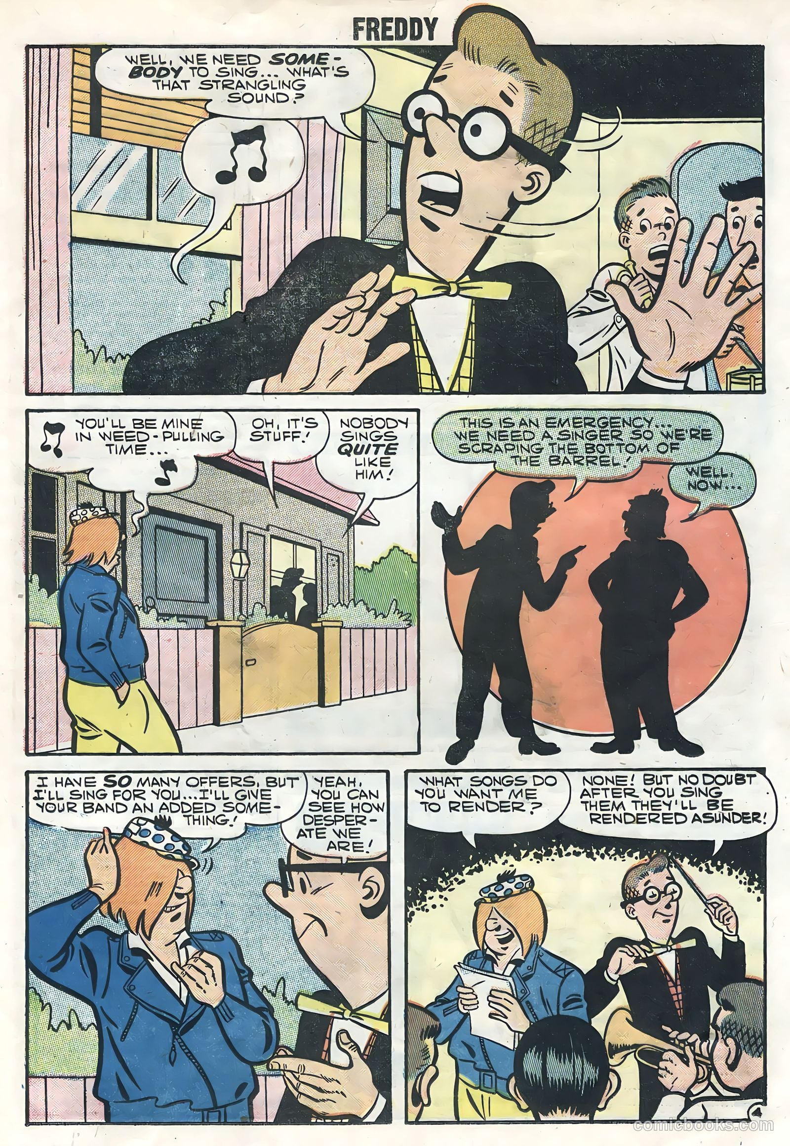 Freddy #12 (1958) — page 21 of 36