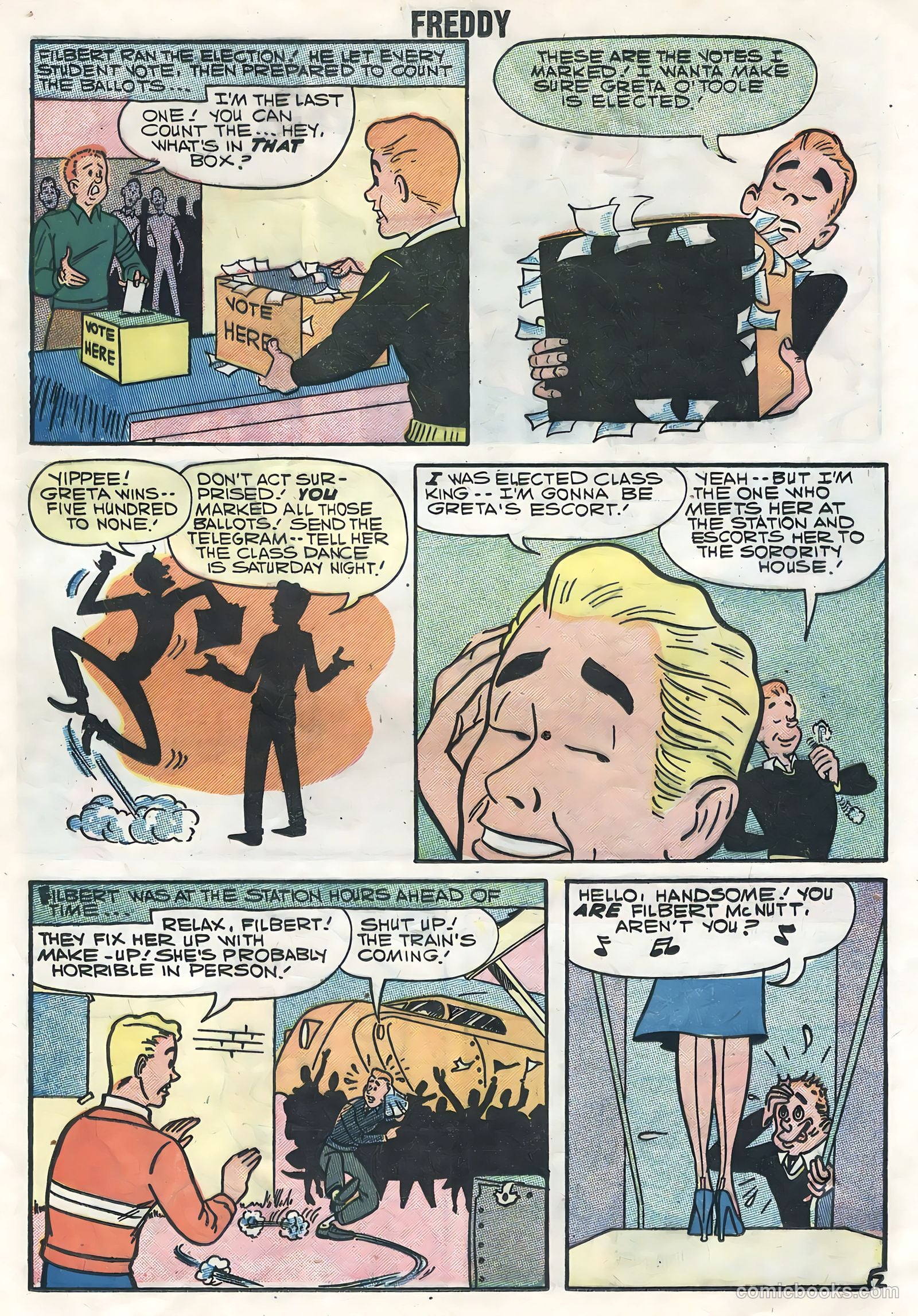 Freddy #12 (1958) — page 25 of 36