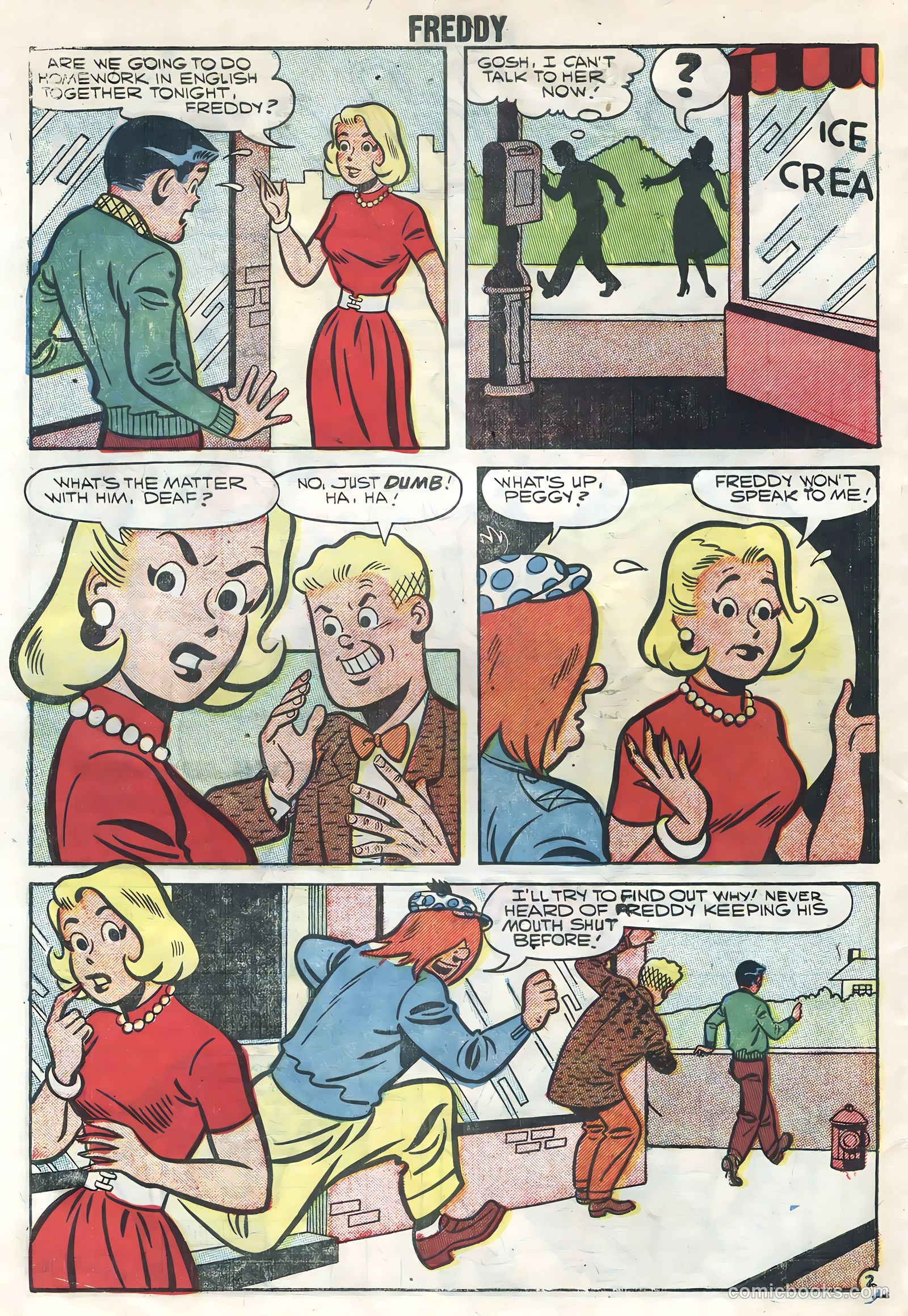 Freddy #12 (1958) — page 30 of 36