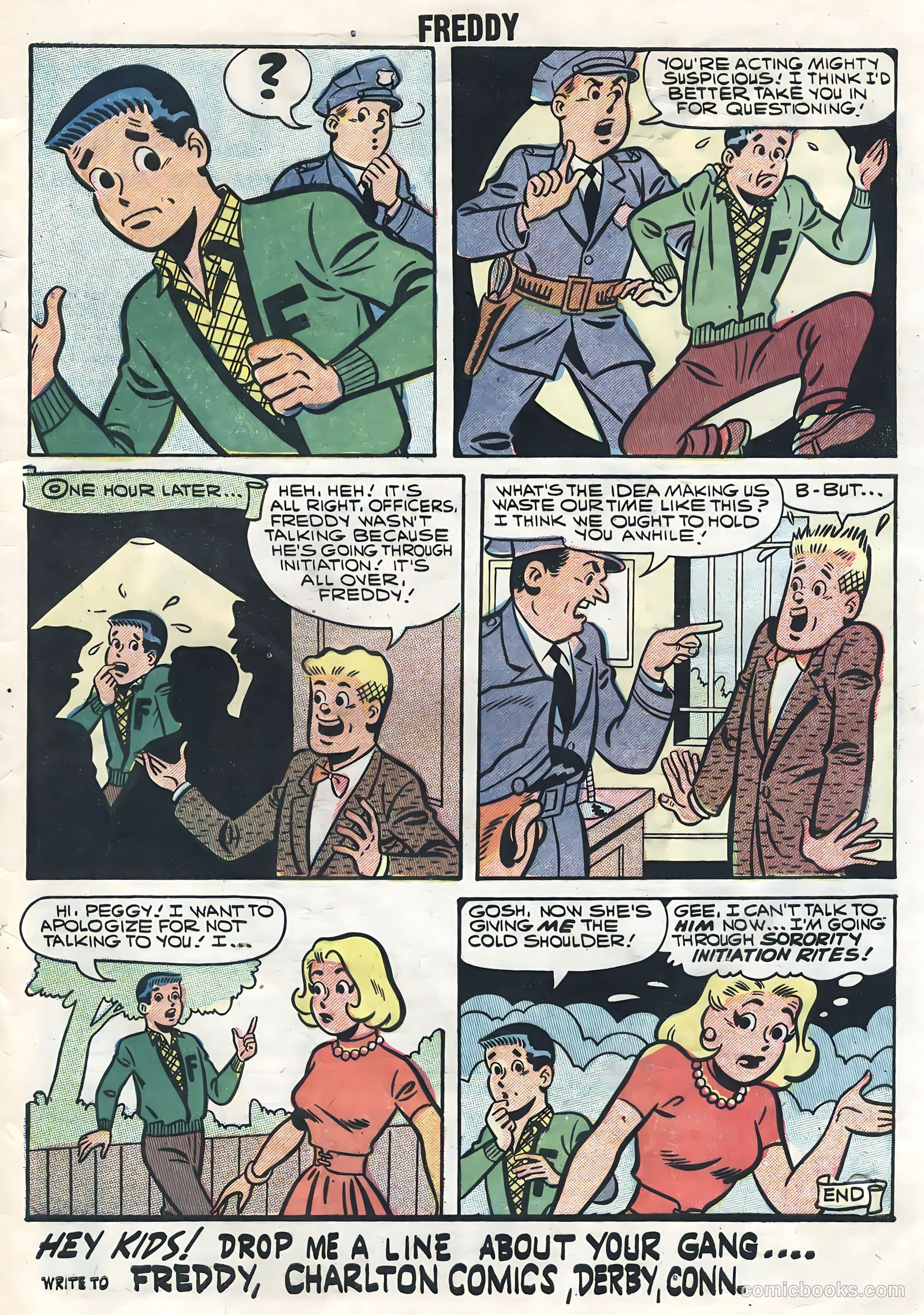 Freddy #12 (1958) — page 33 of 36