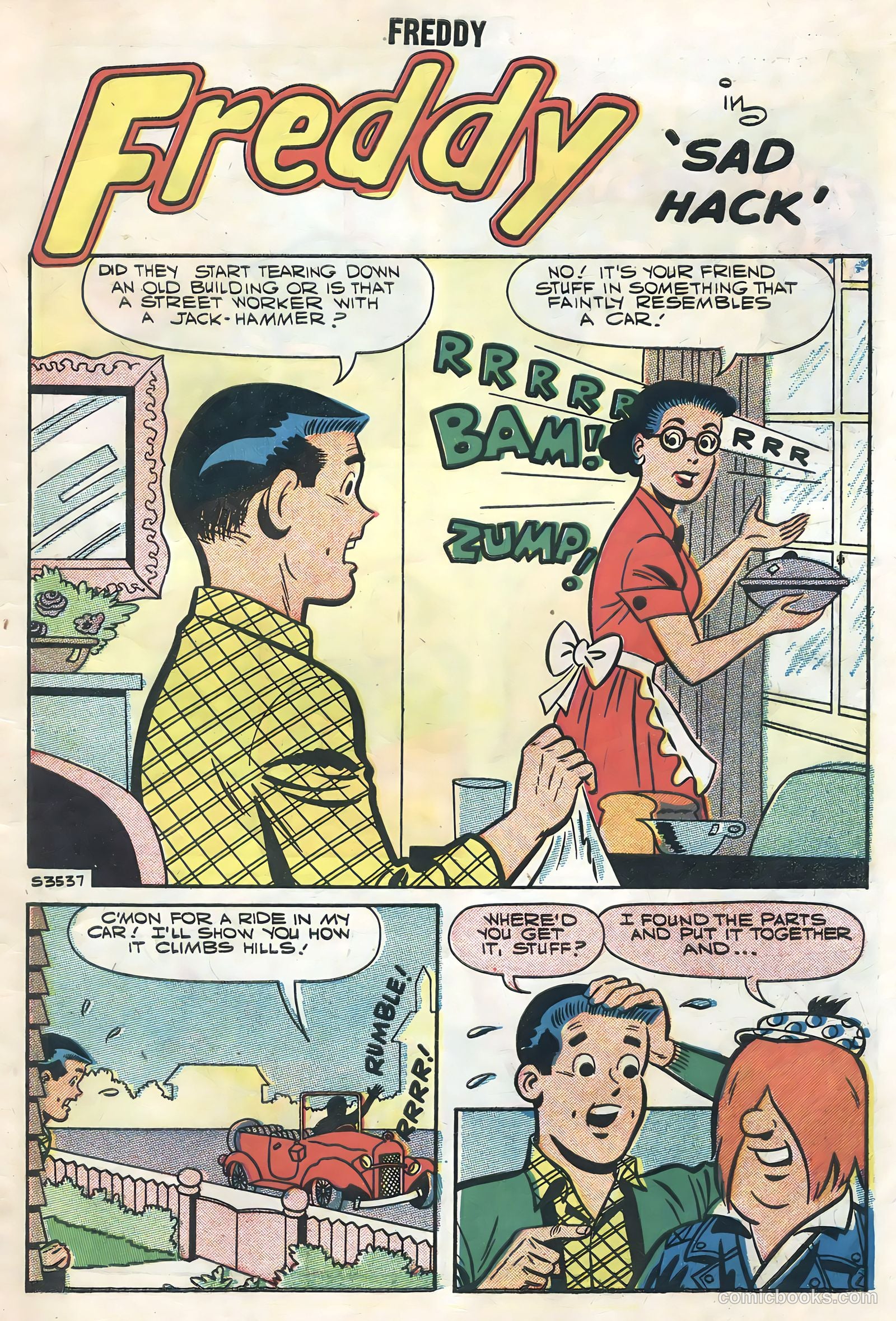 Freddy #13 (1958) — page 3 of 36