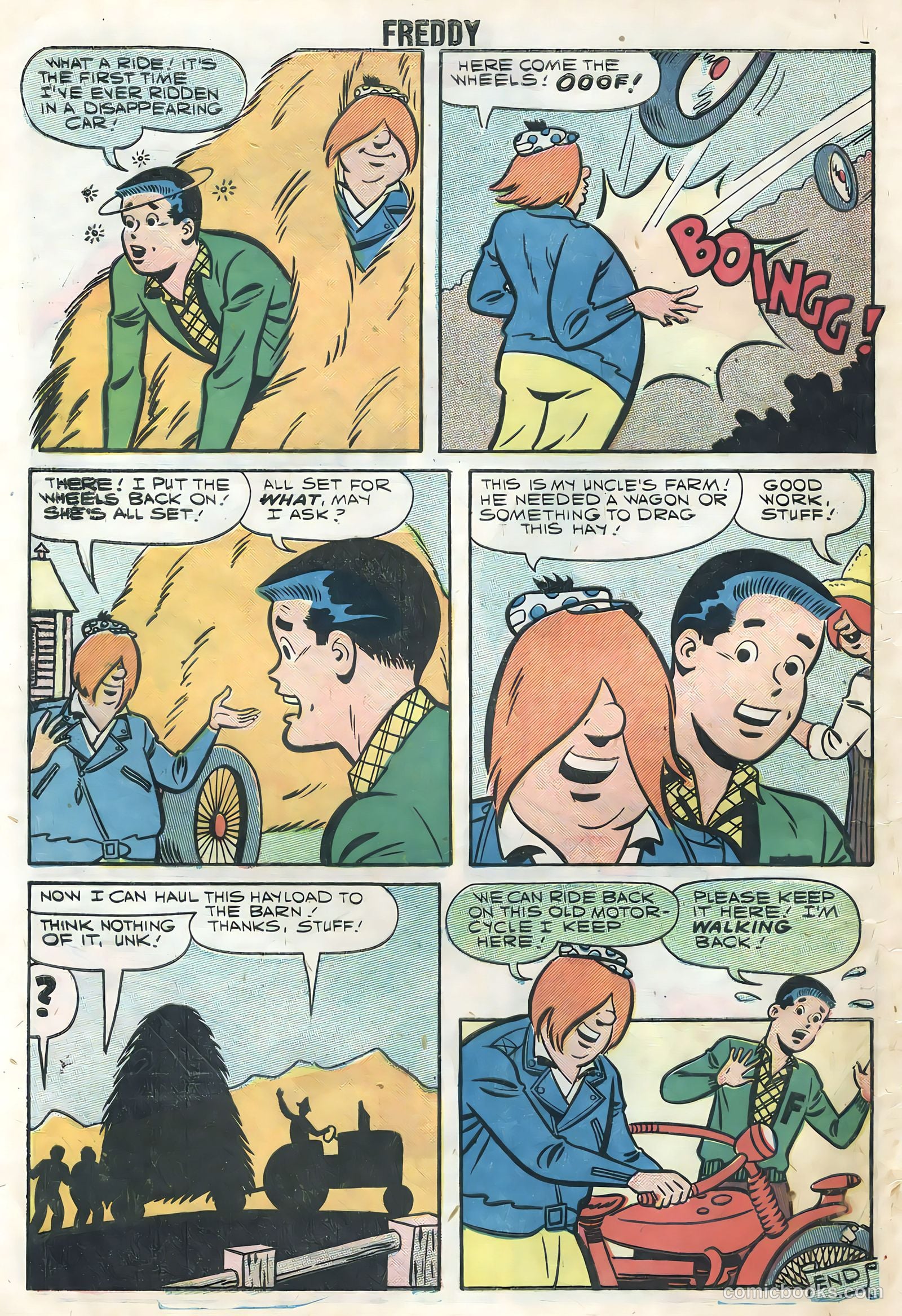 Freddy #13 (1958) — page 8 of 36