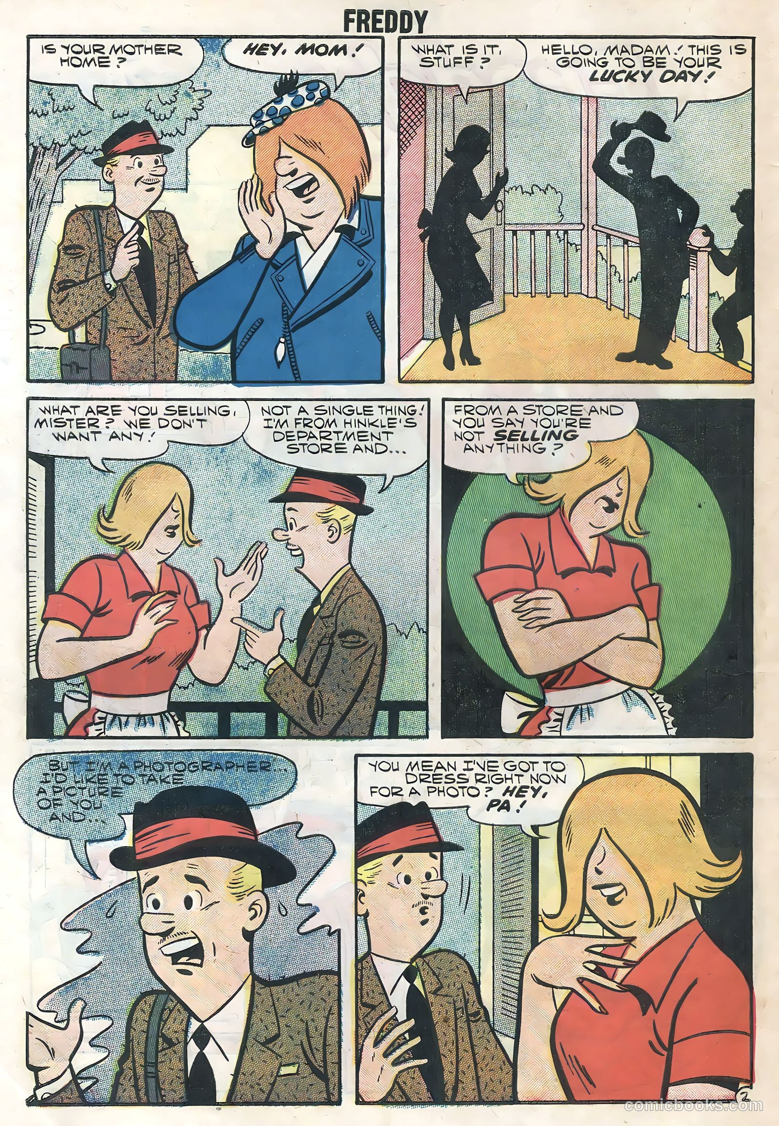 Freddy #13 (1958) — page 30 of 36