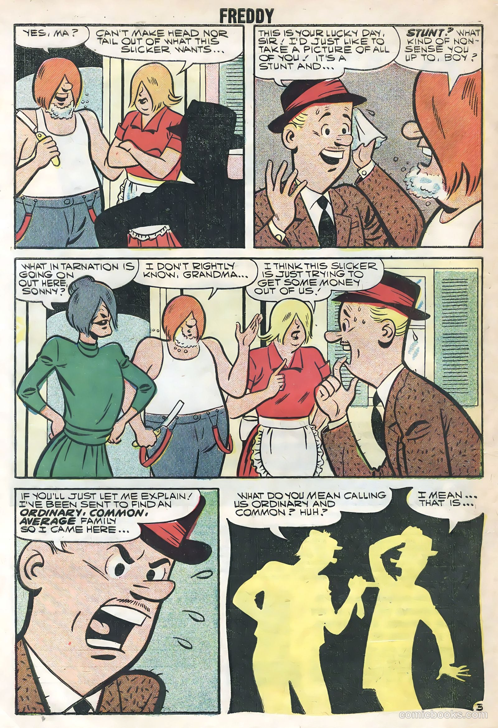 Freddy #13 (1958) — page 32 of 36