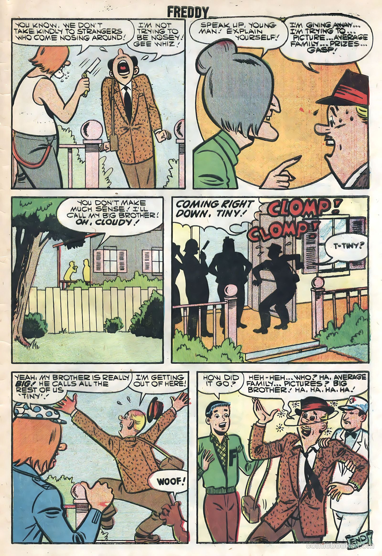Freddy #13 (1958) — page 33 of 36