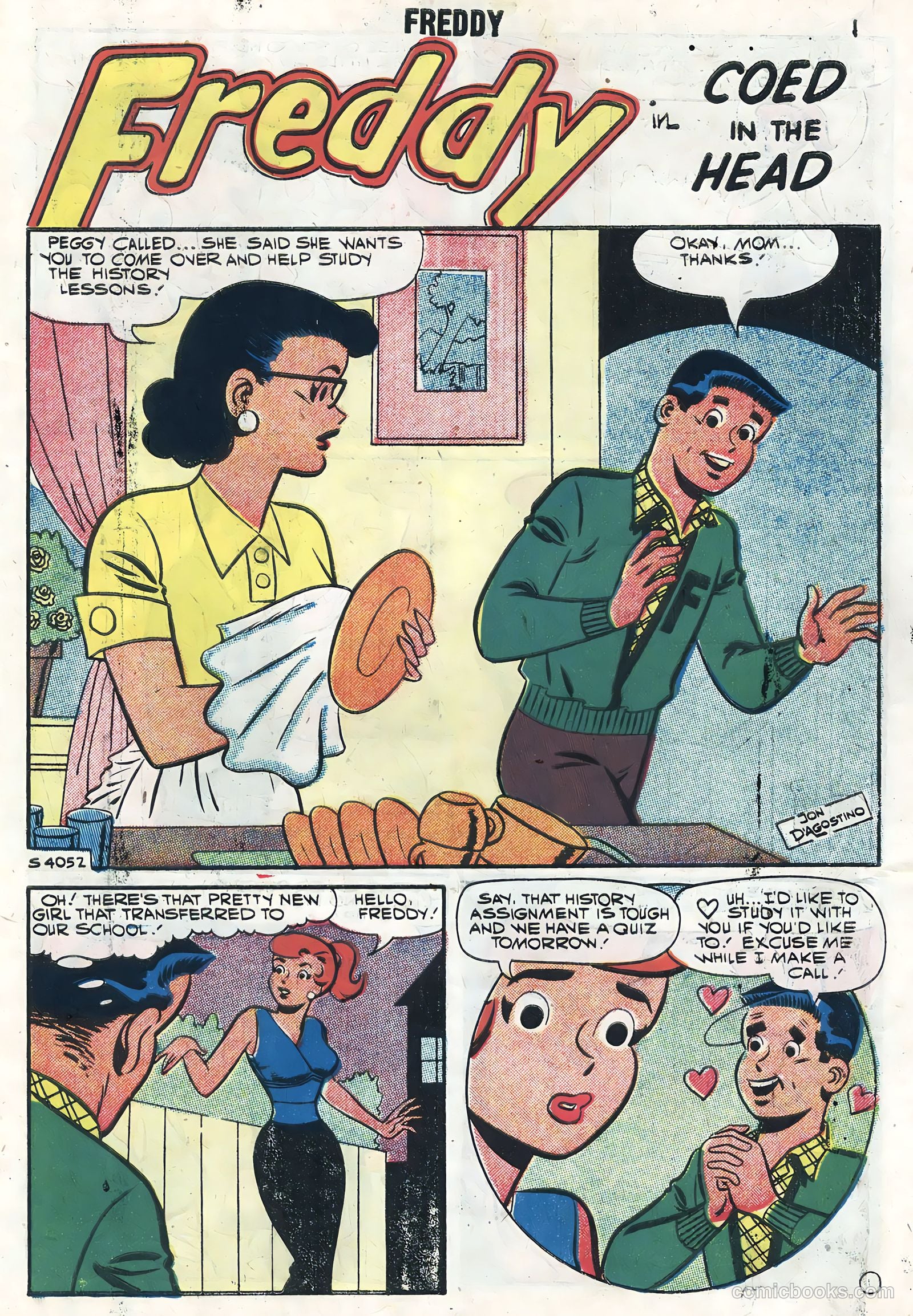 Freddy #14 (1958) — page 3 of 36