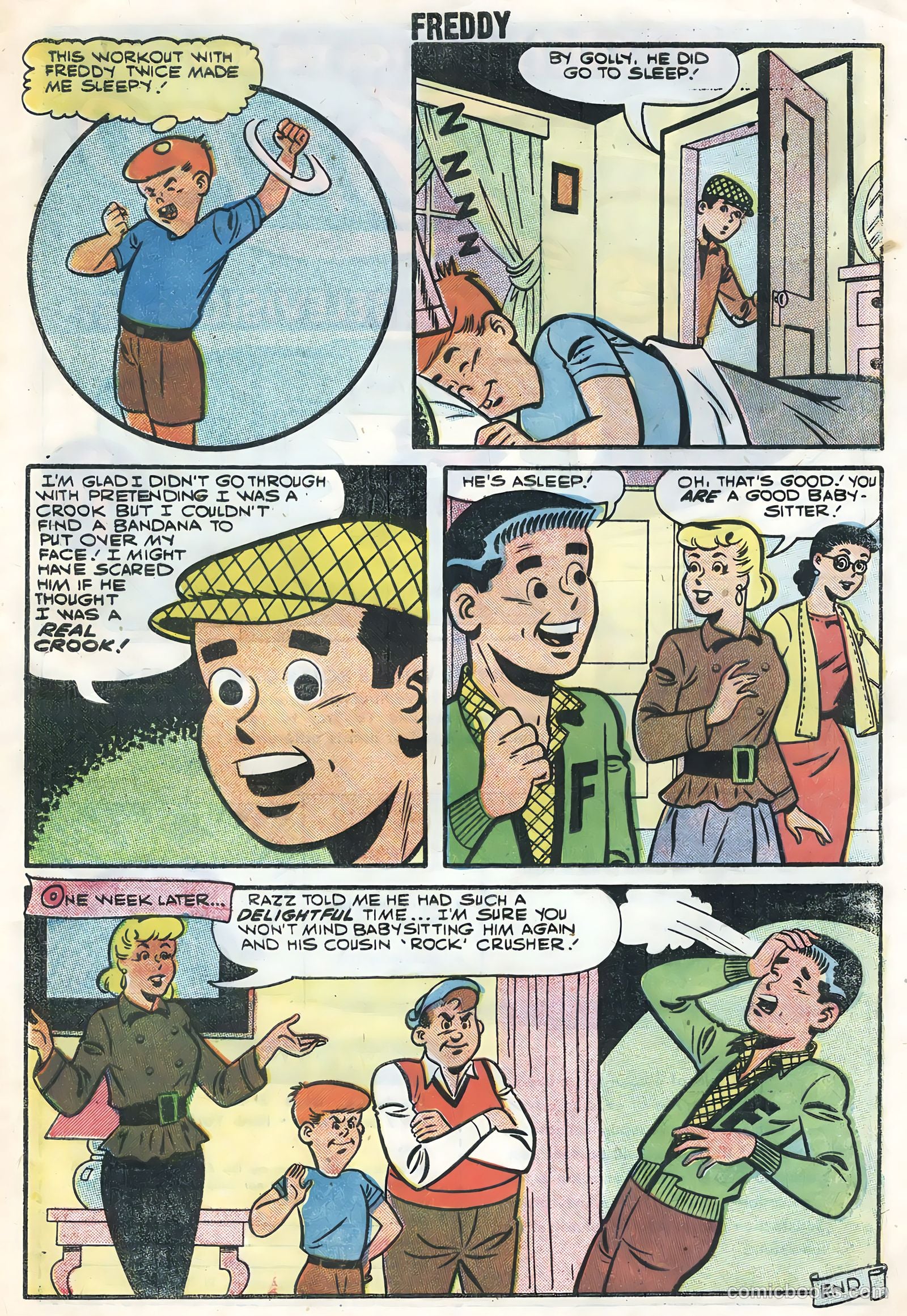 Freddy #15 (1959) — page 33 of 36