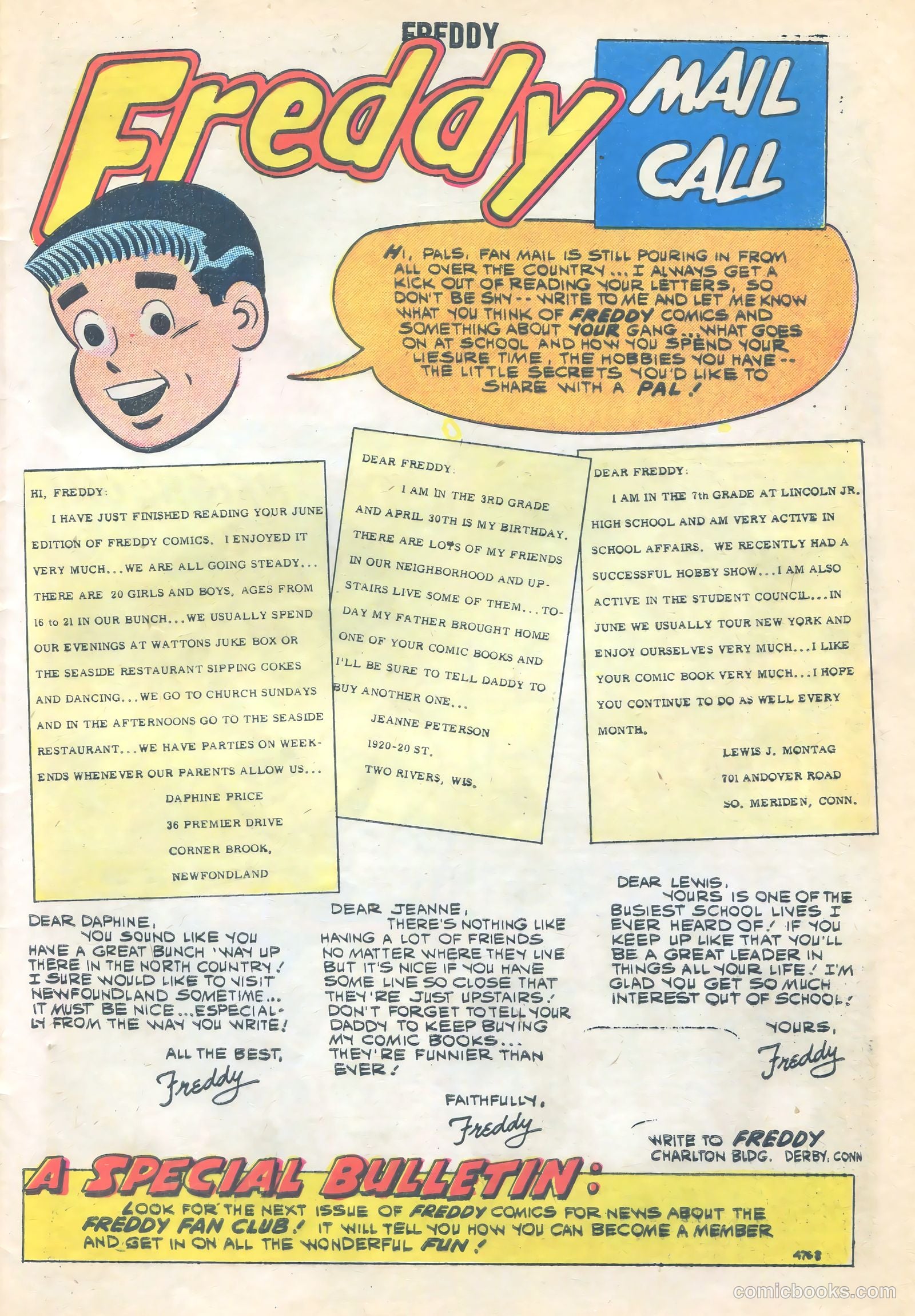 Freddy #16 (1959) — page 33 of 36