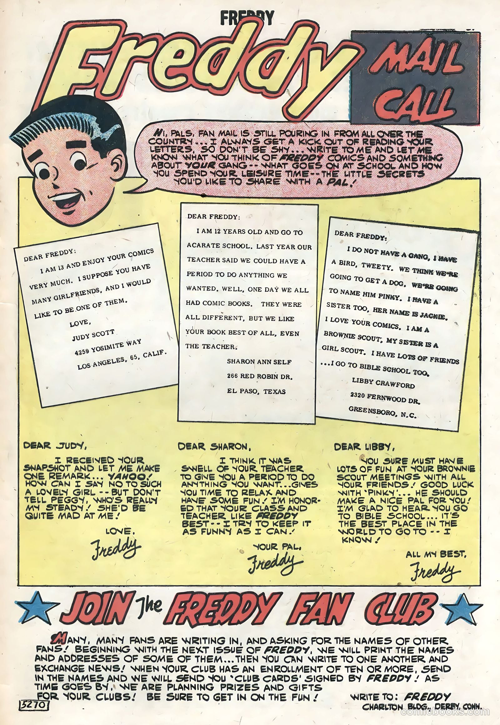 Freddy #17 (1959) — page 33 of 36