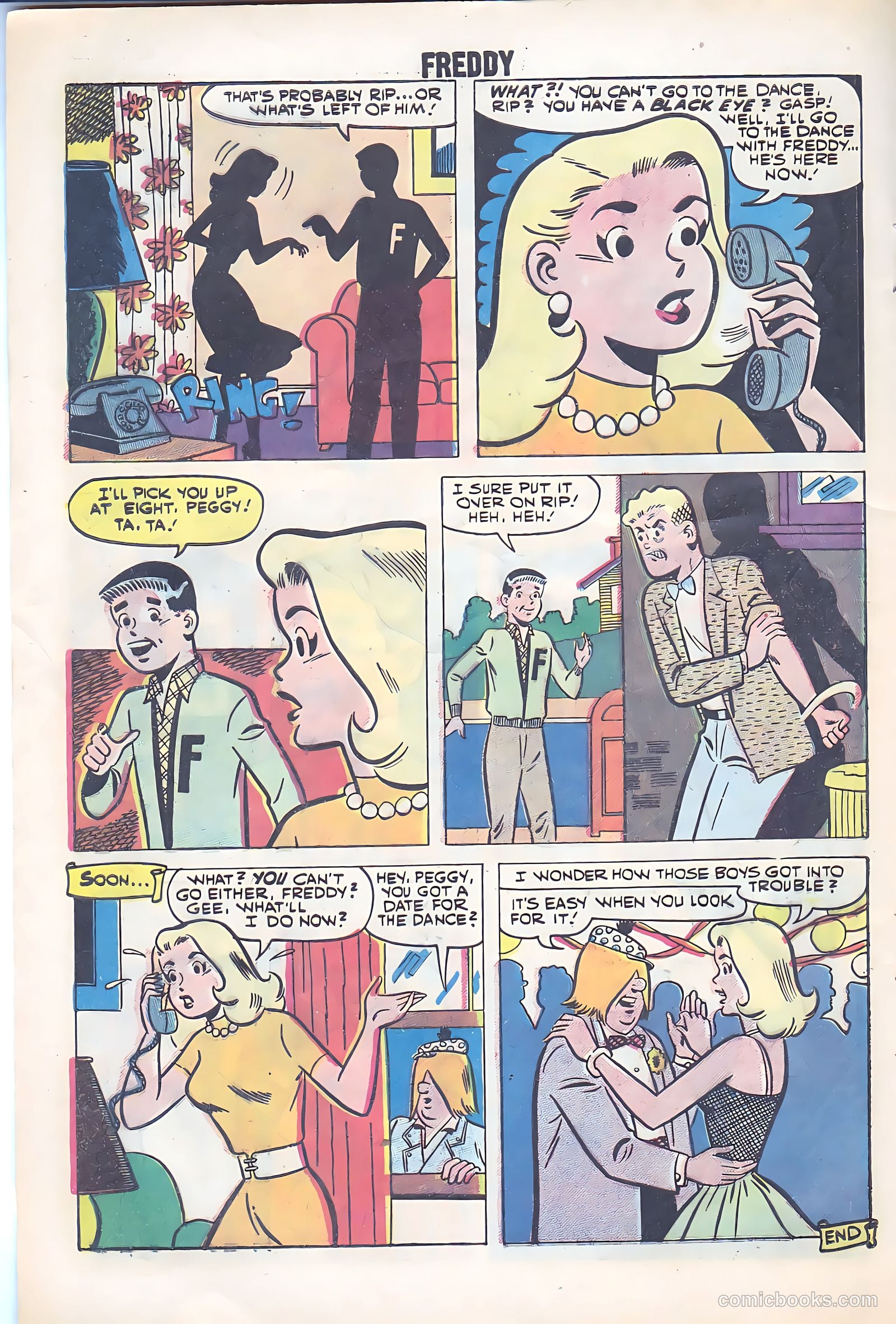 Freddy #19 (1959) — page 8 of 36