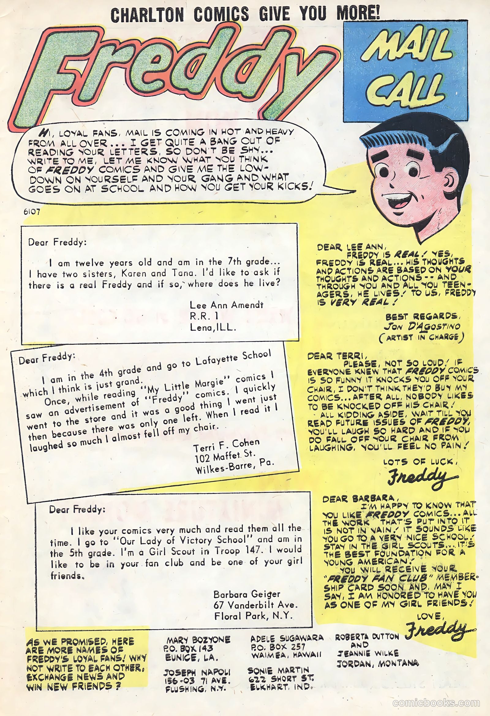 Freddy #20 (1960) — page 33 of 37