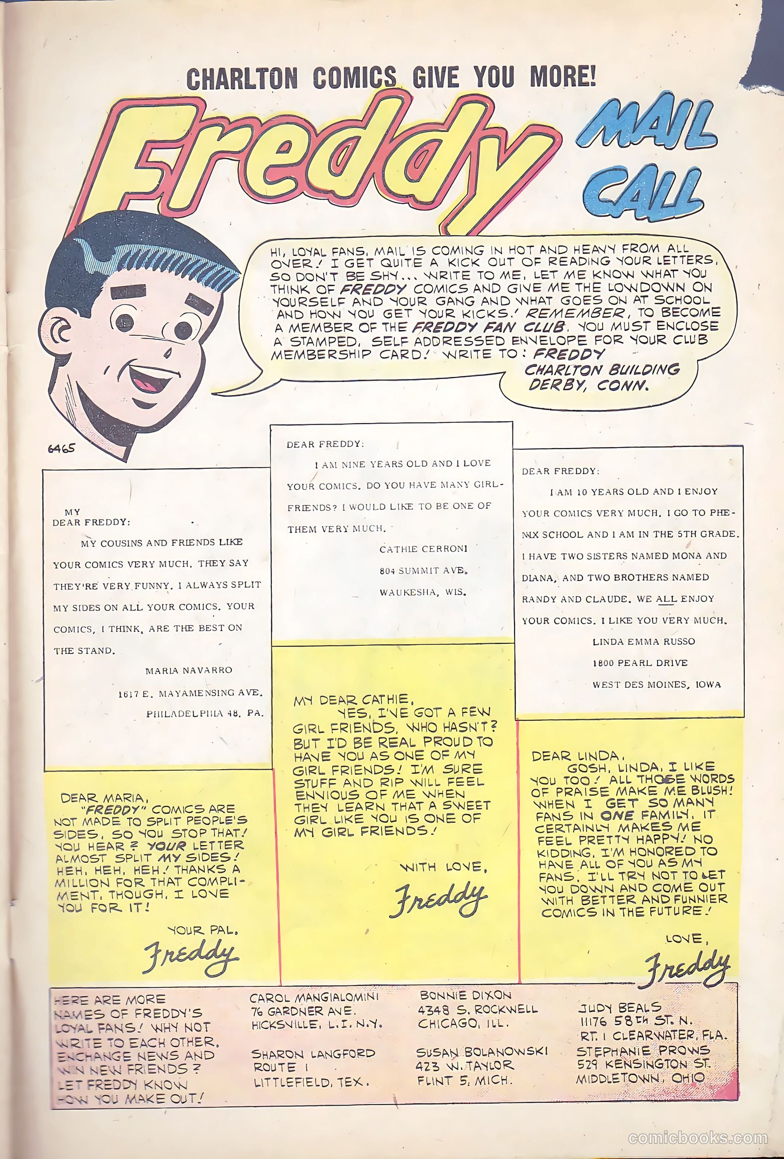 Freddy #22 (1960) — page 33 of 36