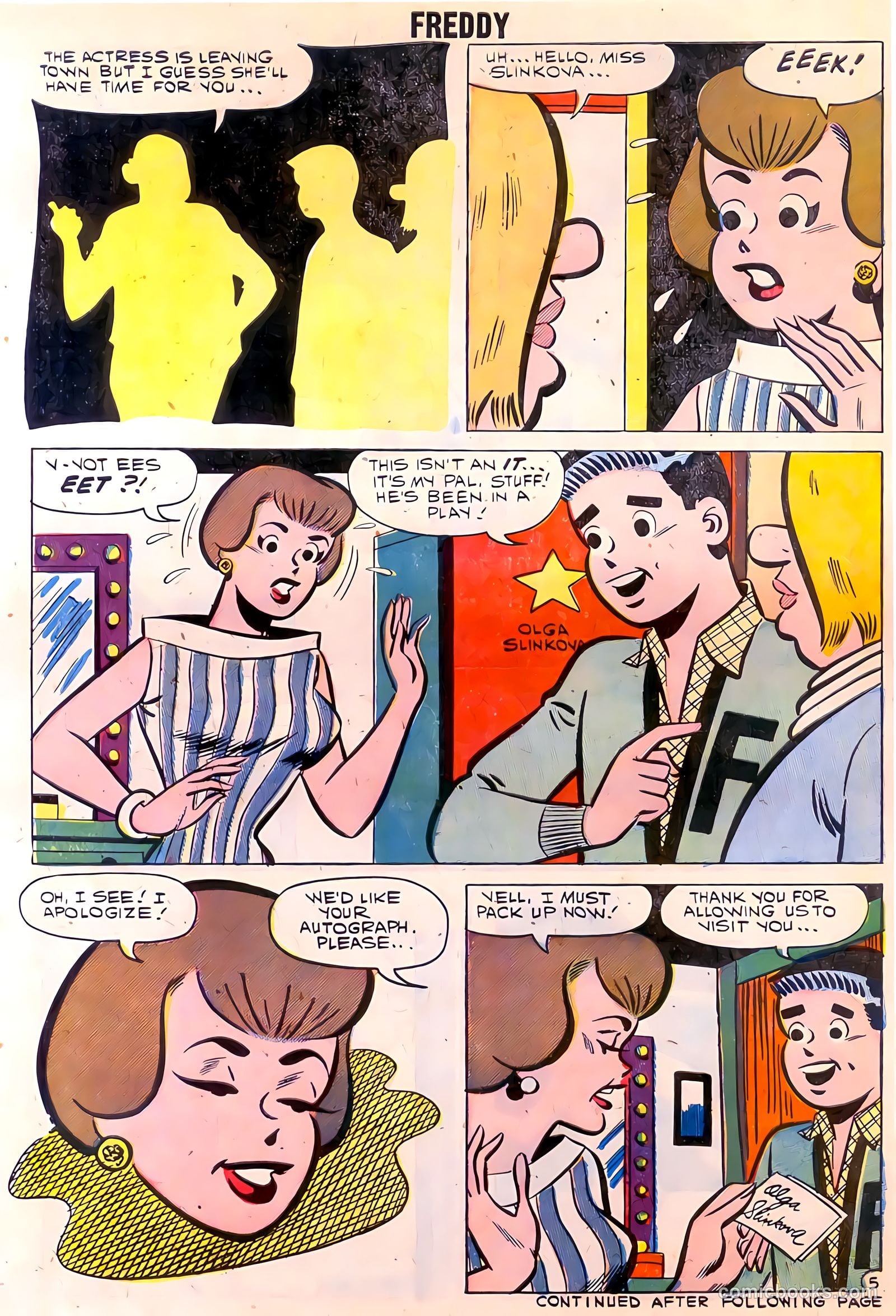 Freddy #23 (1960) — page 30 of 36