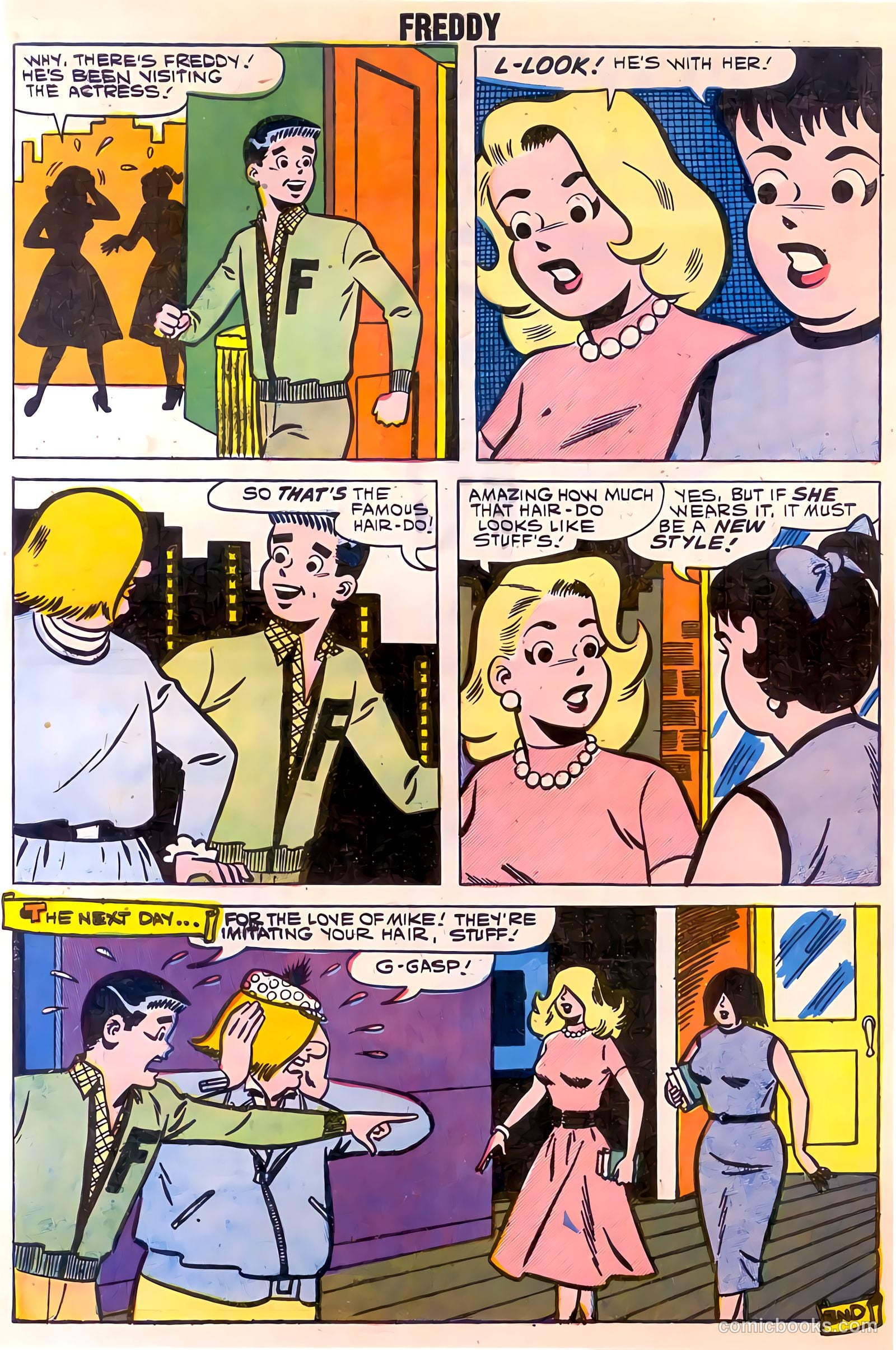 Freddy #23 (1960) — page 32 of 36