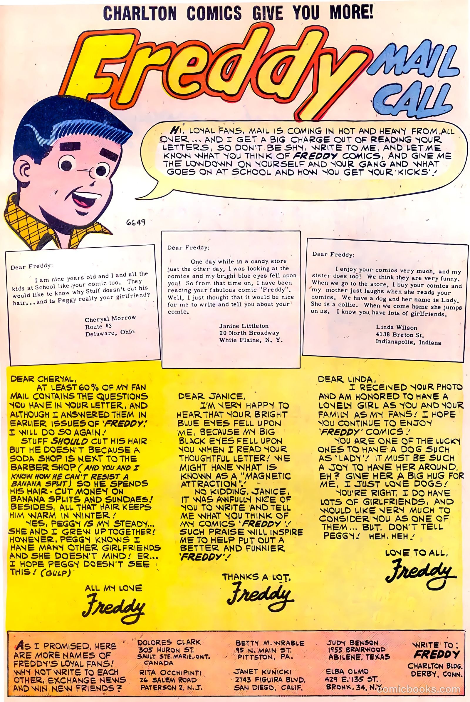 Freddy #23 (1960) — page 33 of 36