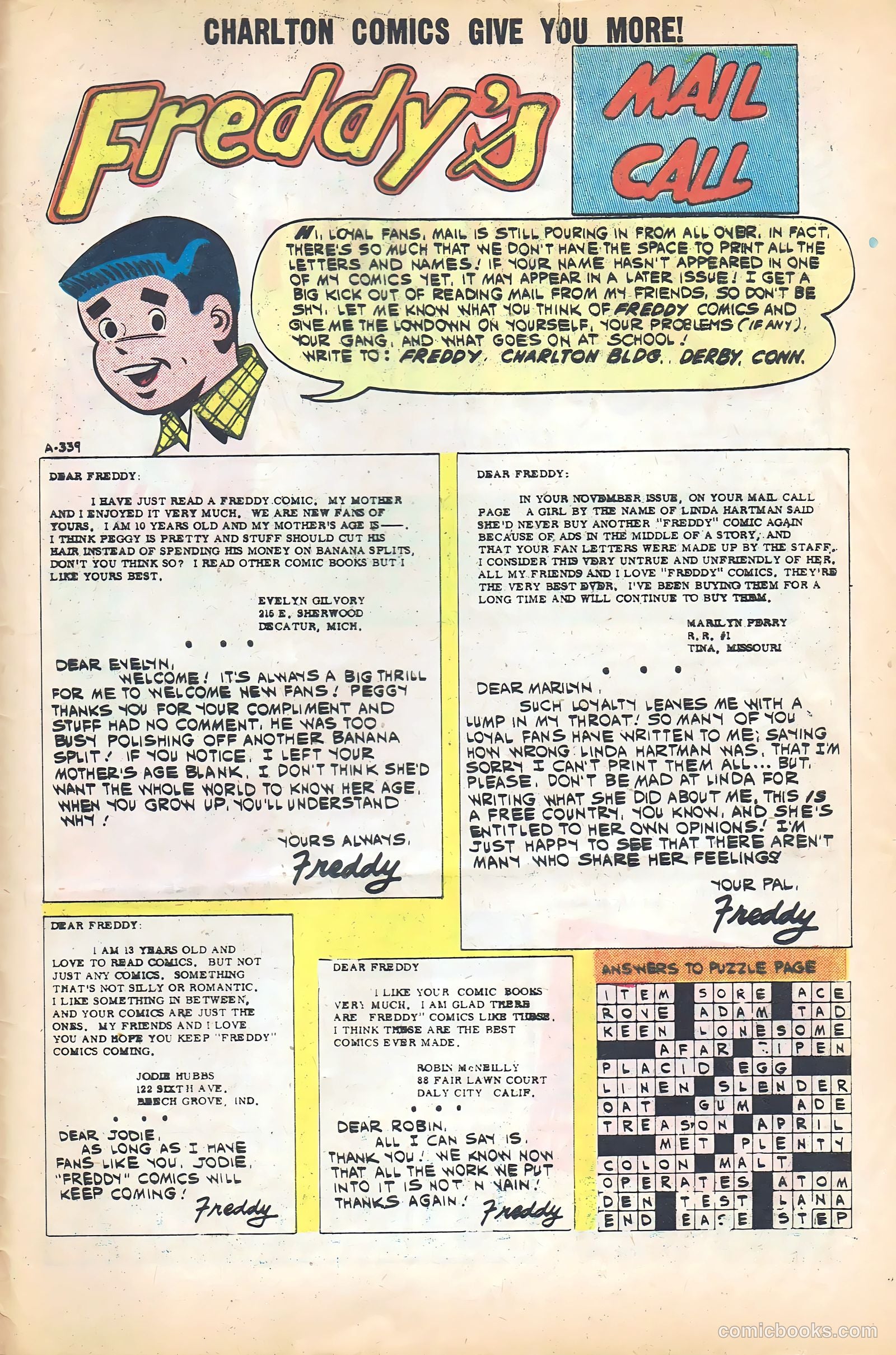 Freddy #28 (1961) — page 33 of 36