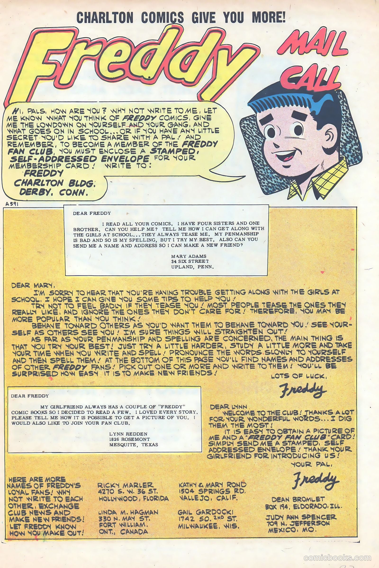 Freddy #29 (1961) — page 33 of 36