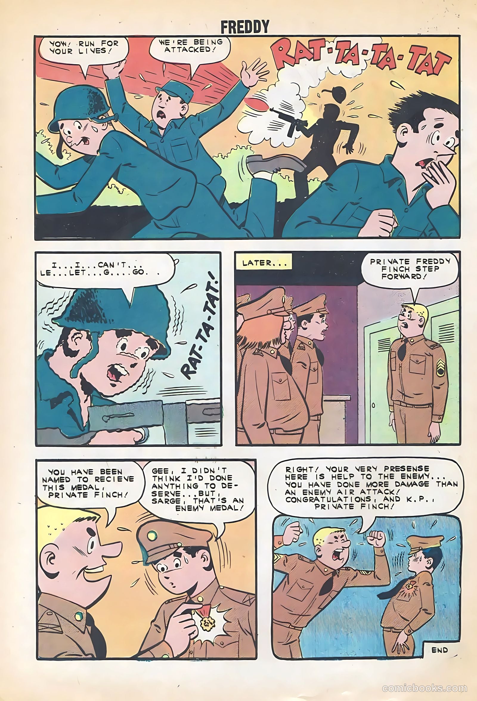 Freddy #34 (1962) — page 32 of 36