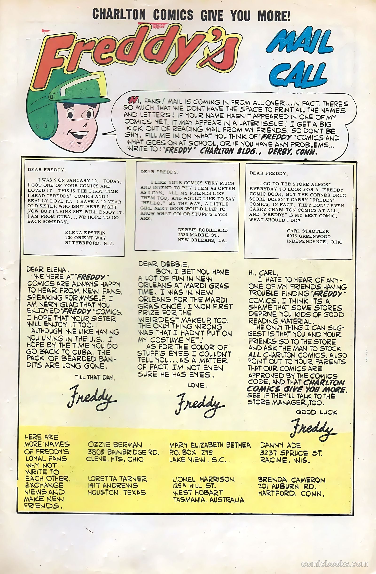 Freddy #35 (1962) — page 33 of 36