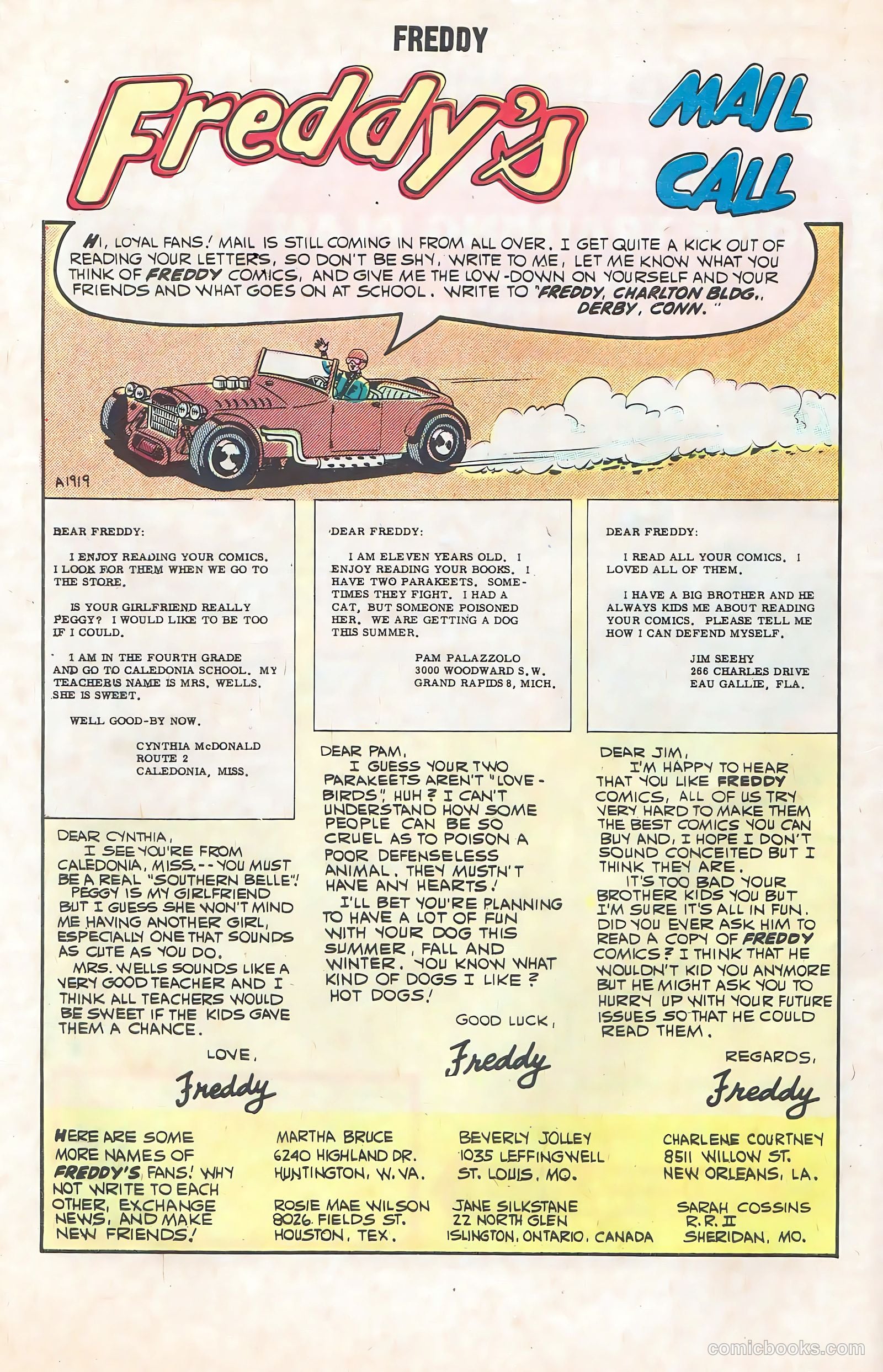 Freddy #36 (1962) — page 32 of 36